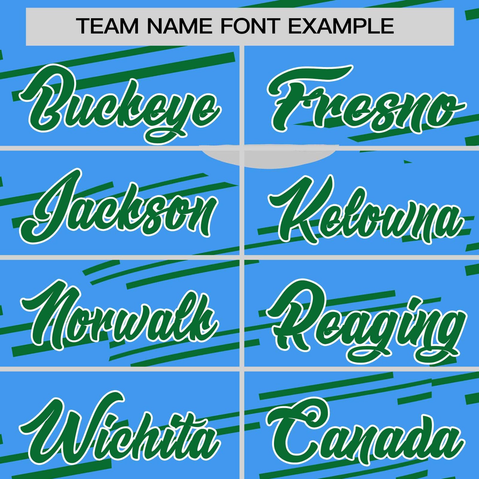 Custom Powder Blue Kelly Green Personalized Slanting Line Graffiti Pattern Performance T-Shirt