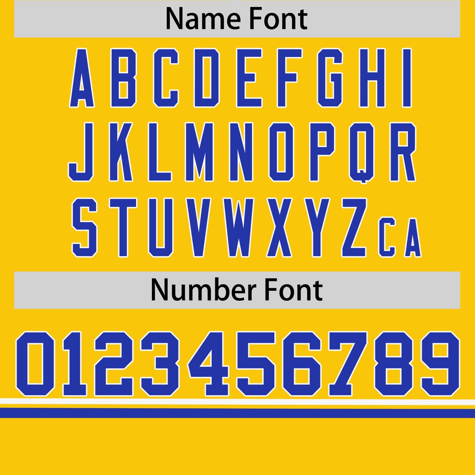 Custom Gold-01 White-Royal Blue Crew neck Color Block Design Performance T-Shirt