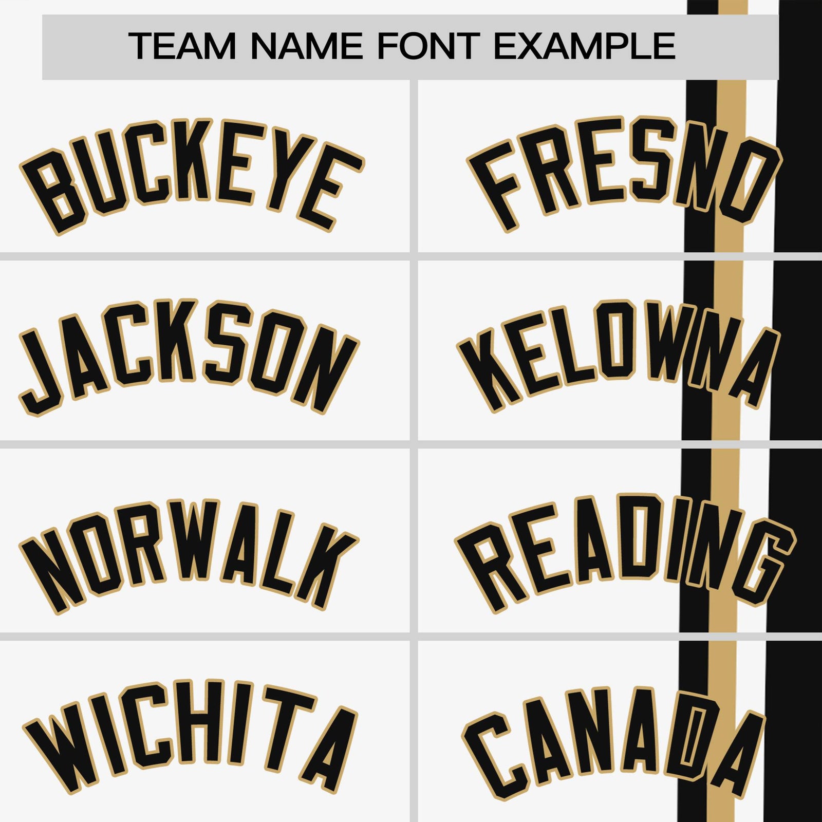 Custom White Black-Gold Crew neck Color Contrast Design T-Shirts