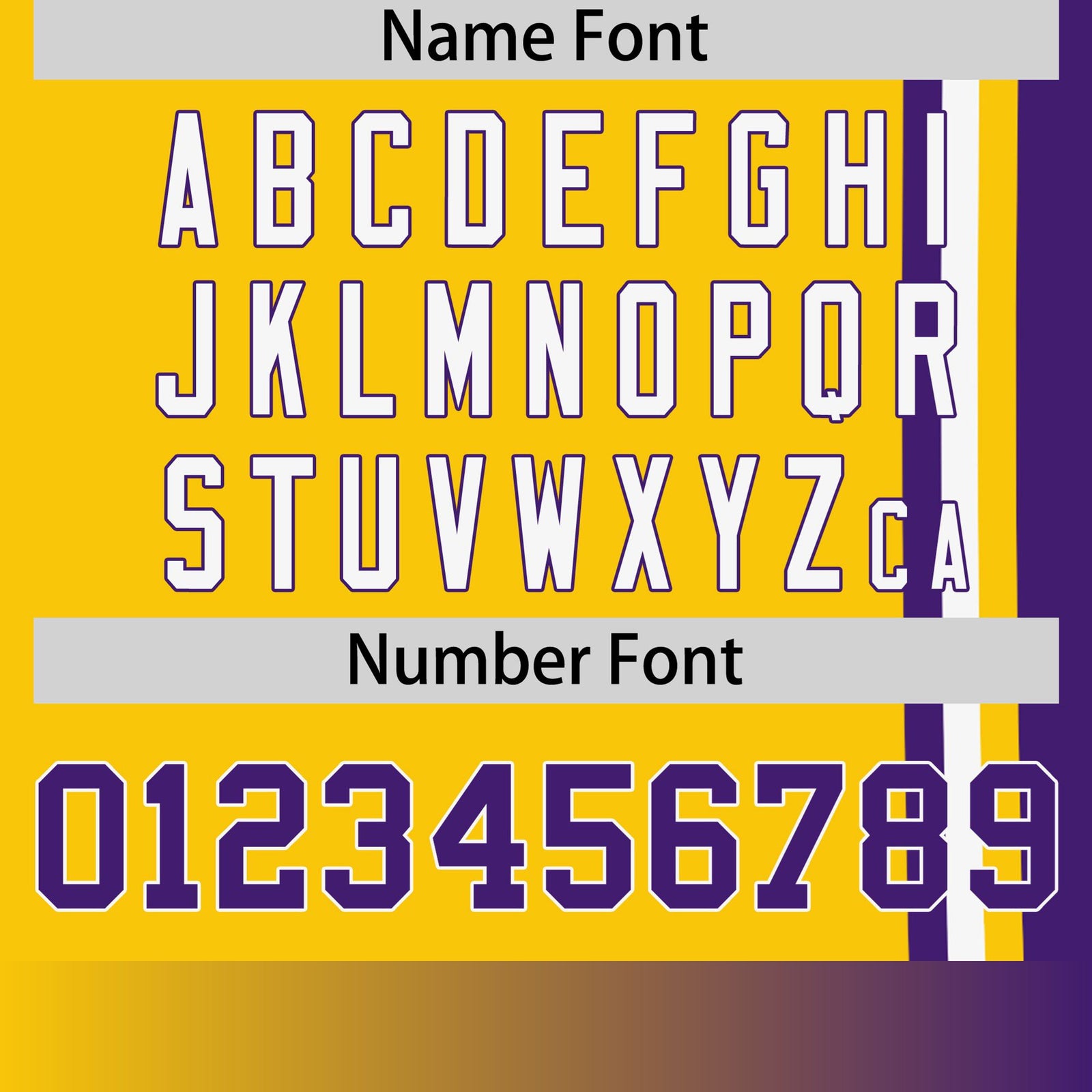 Custom Gold-01 Purple-White Crew neck Color Contrast Design T-Shirts