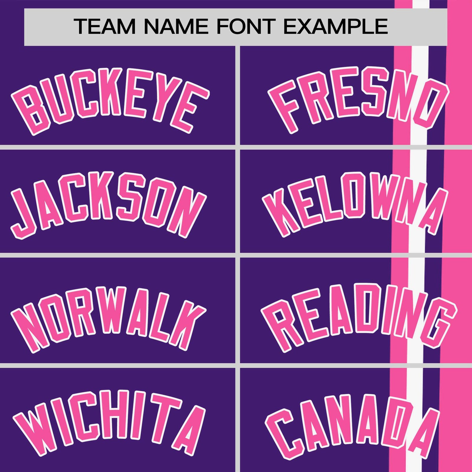 Custom Purple Pink-White Crew neck Color Contrast Design T-Shirts