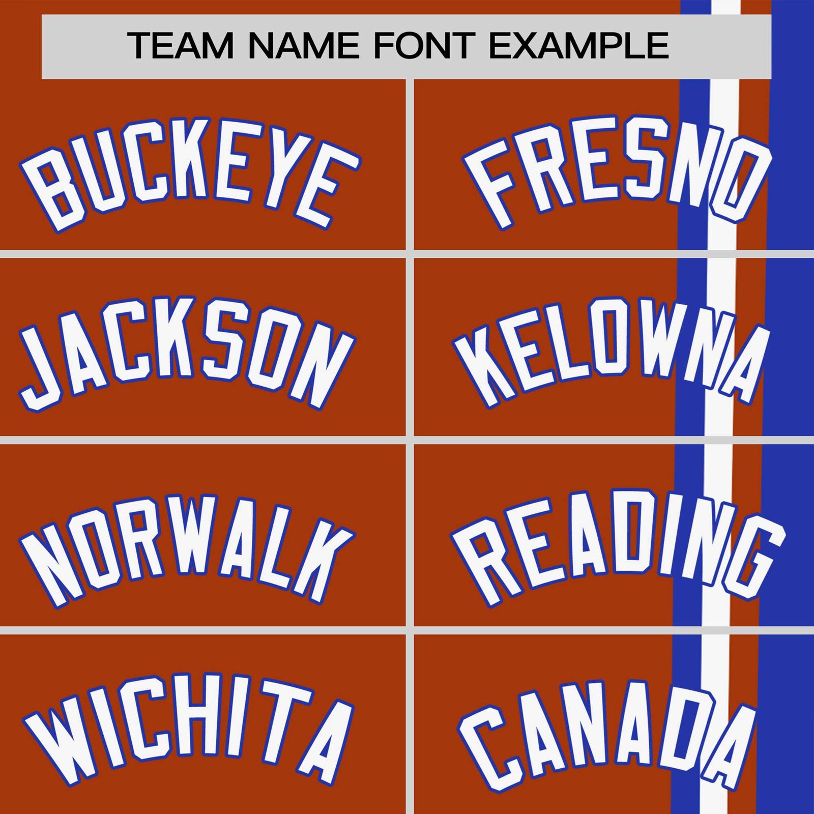 Custom Munsell Royal Blue-White Crew neck Color Contrast Design T-Shirts