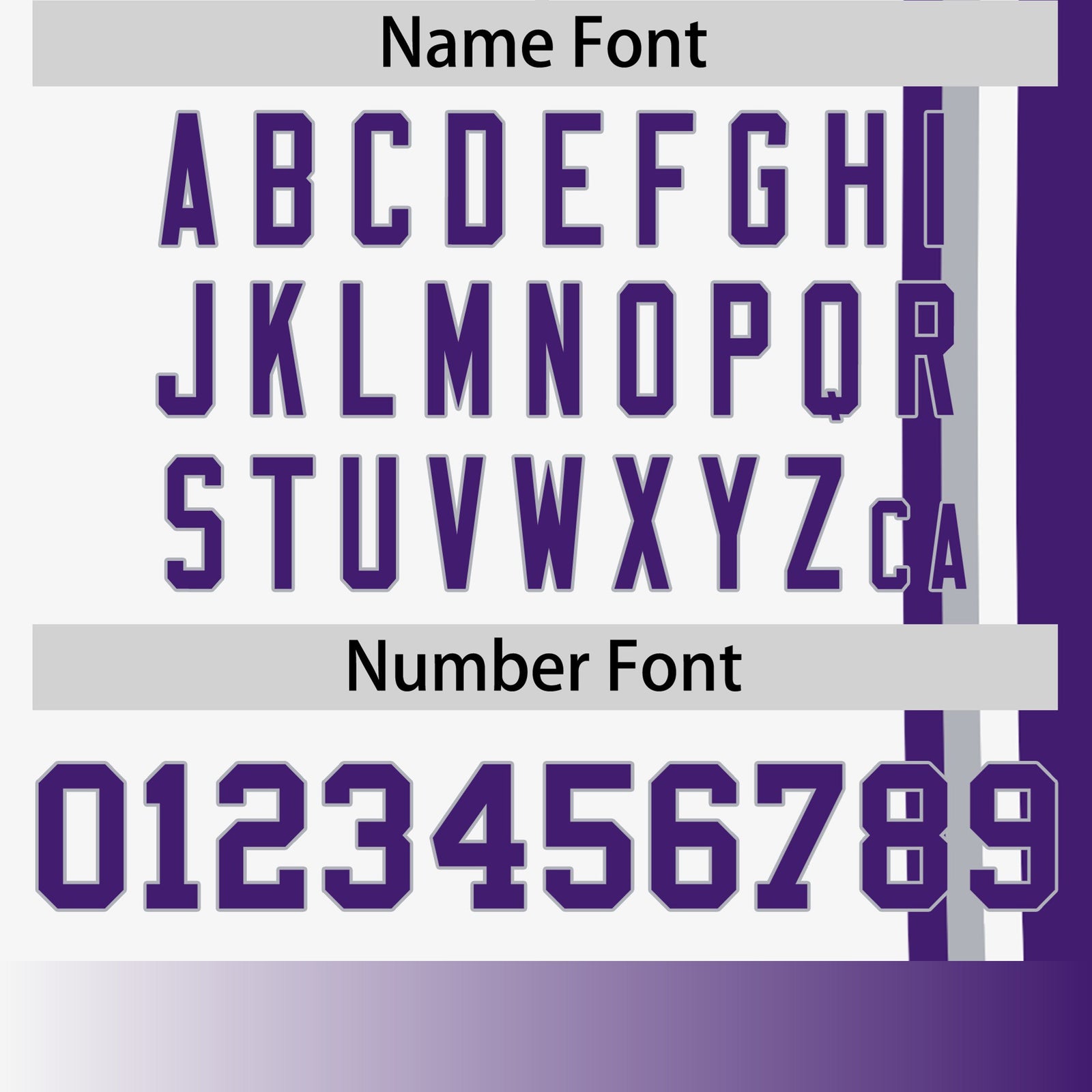 Custom White Purple-Gray Crew neck Color Contrast Design T-Shirts