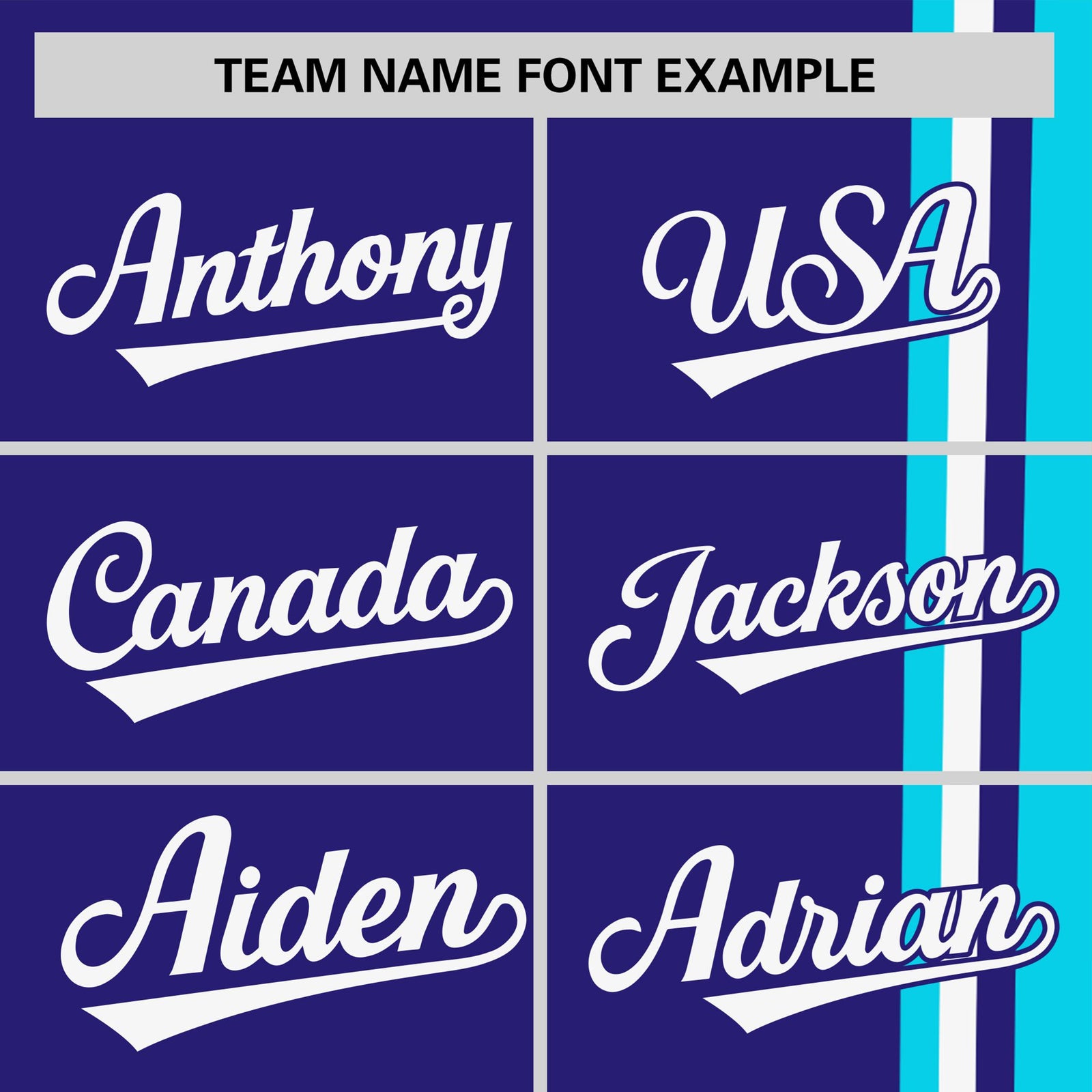 Custom Purple Sky Blue-White Crew neck Color Contrast Design T-Shirts