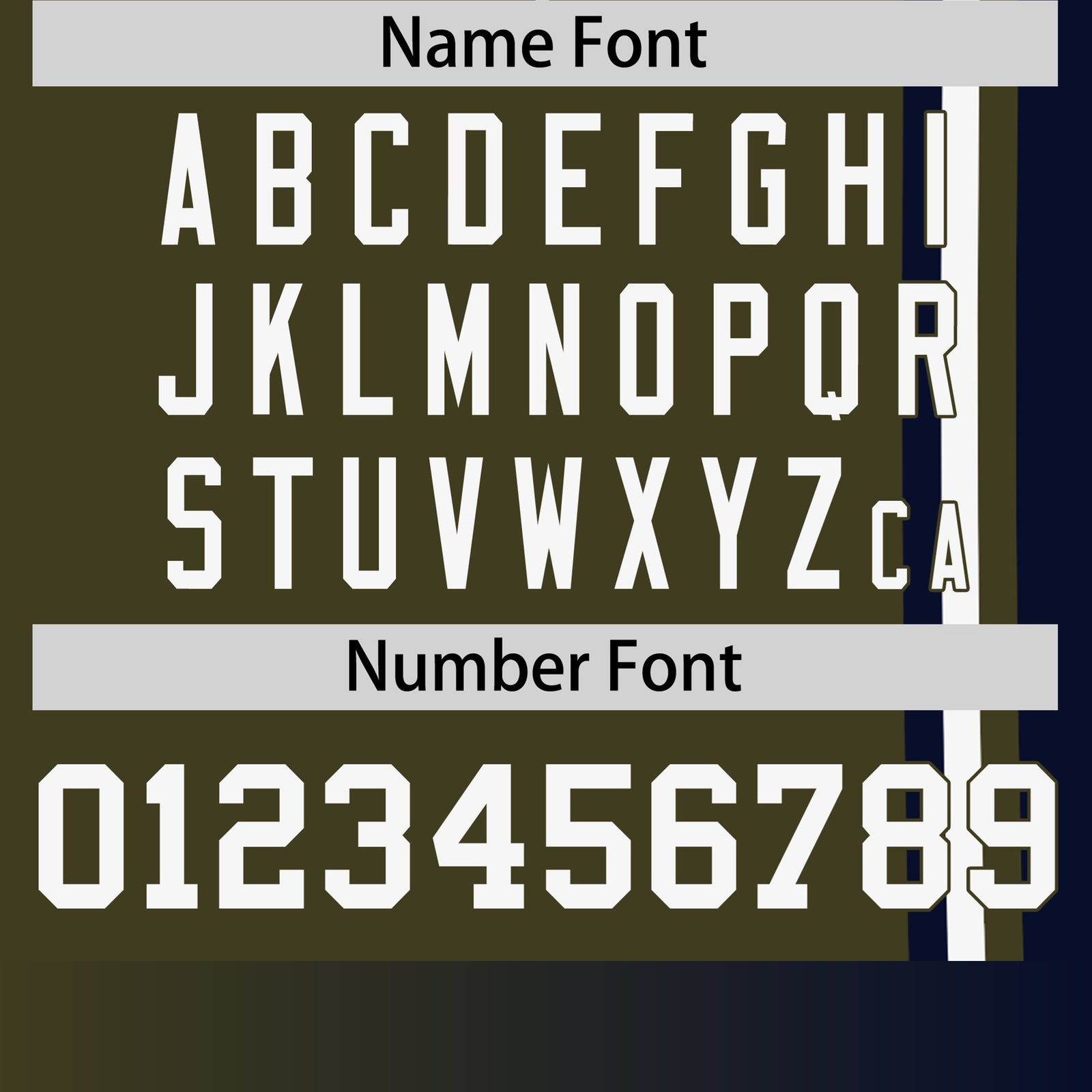 Custom Olive Navy-White Crew neck Color Contrast Design T-Shirts