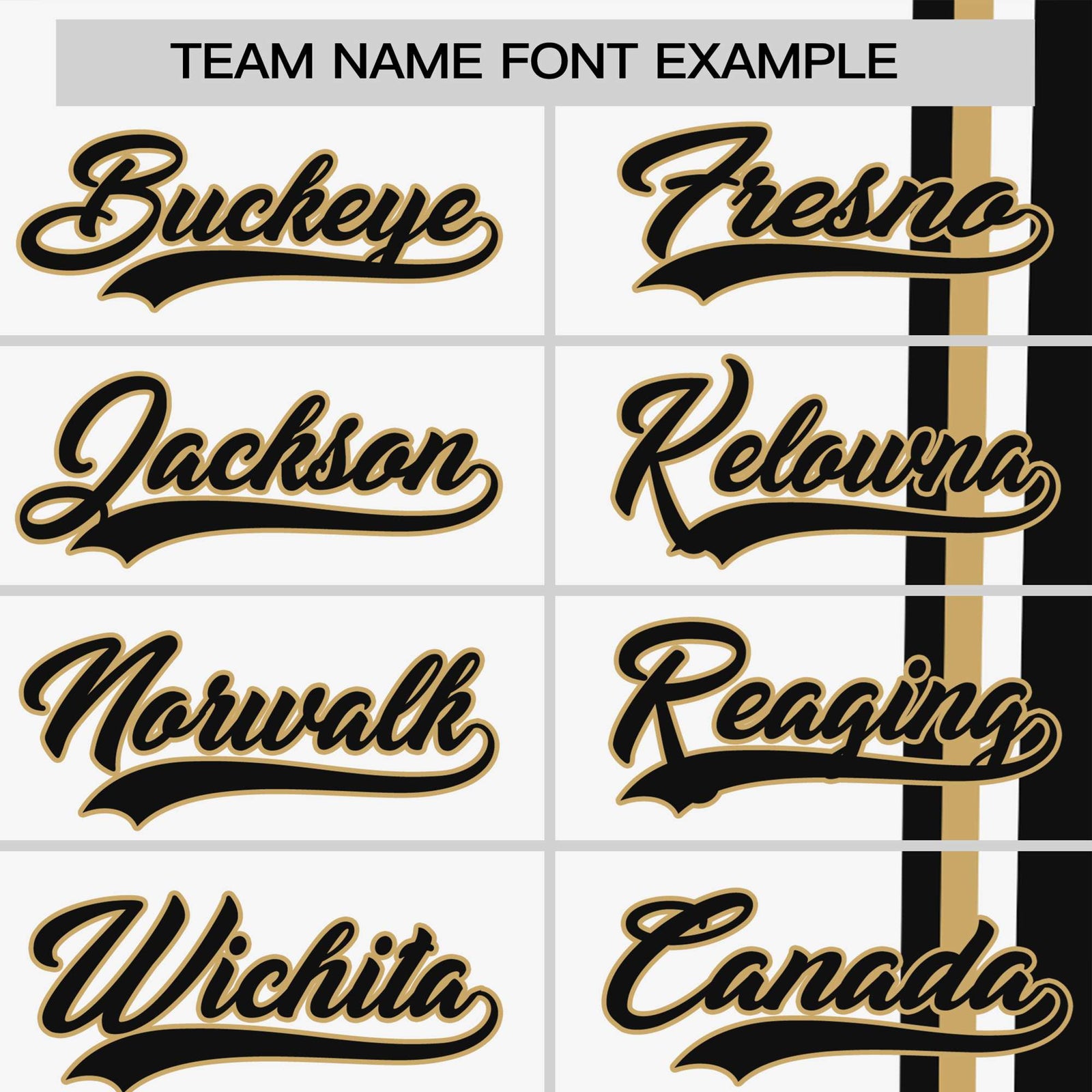 Custom White Black-Gold Crew neck Color Contrast Design T-Shirts