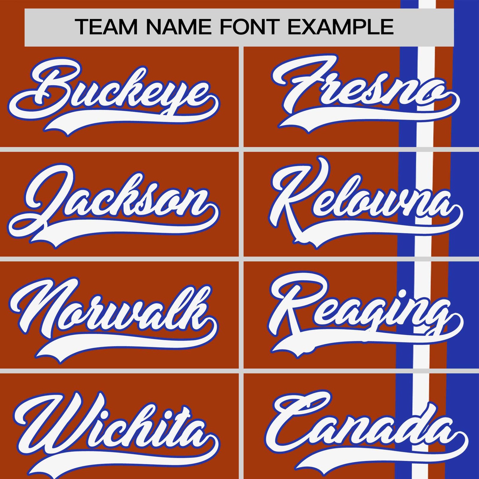 Custom Munsell Royal Blue-White Crew neck Color Contrast Design T-Shirts