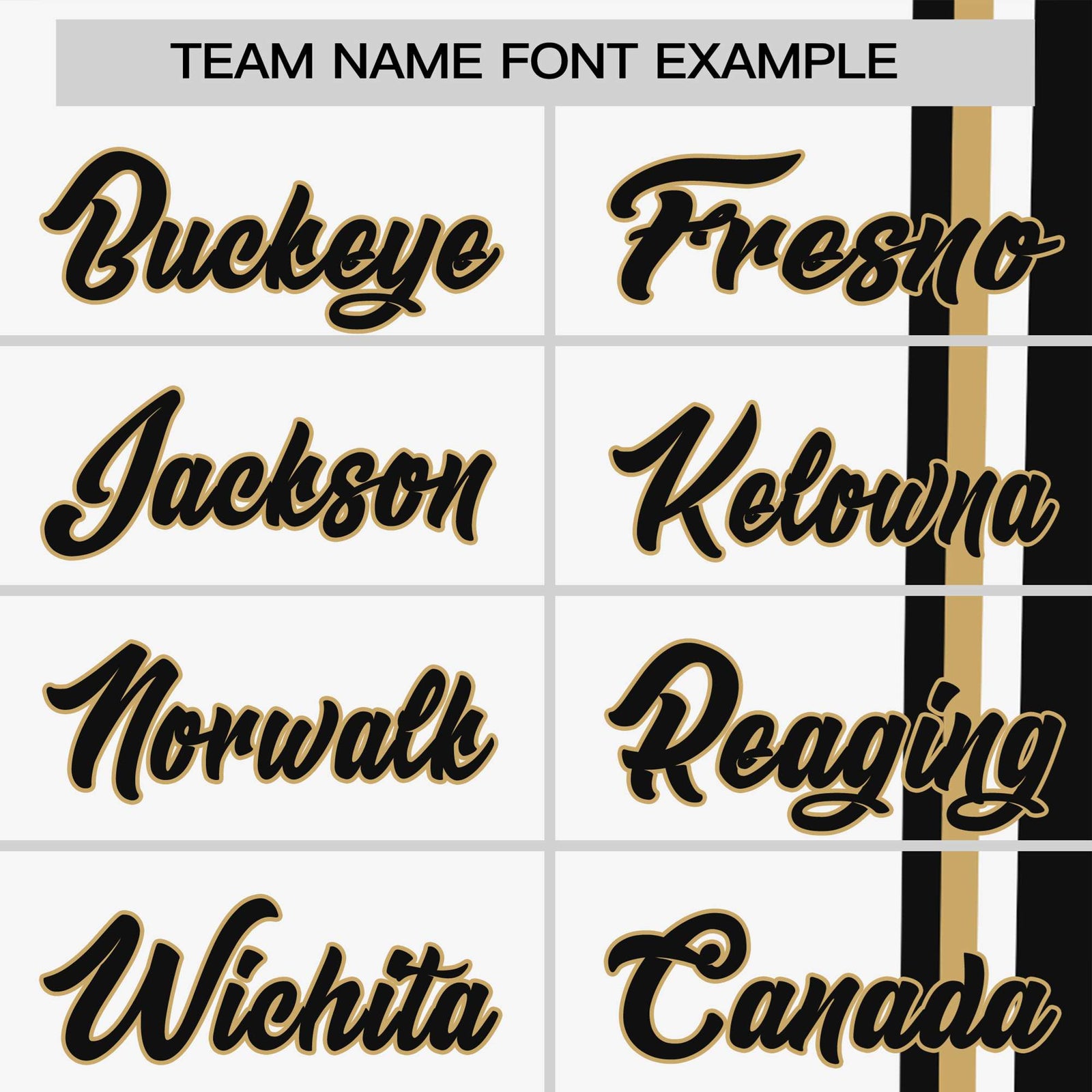 Custom White Black-Gold Crew neck Color Contrast Design T-Shirts