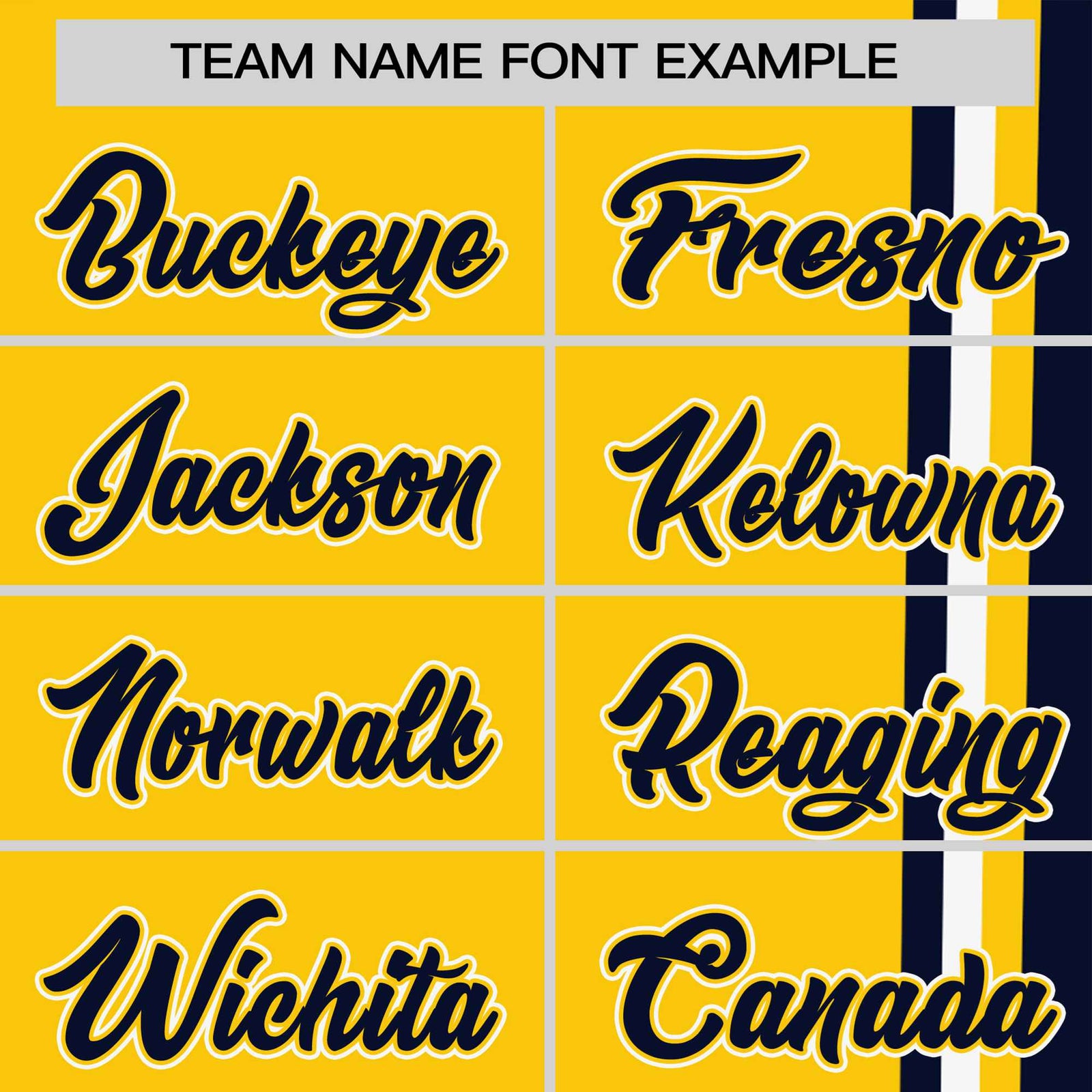 Custom Gold-01 Navy-White Crew neck Color Contrast Design T-Shirts