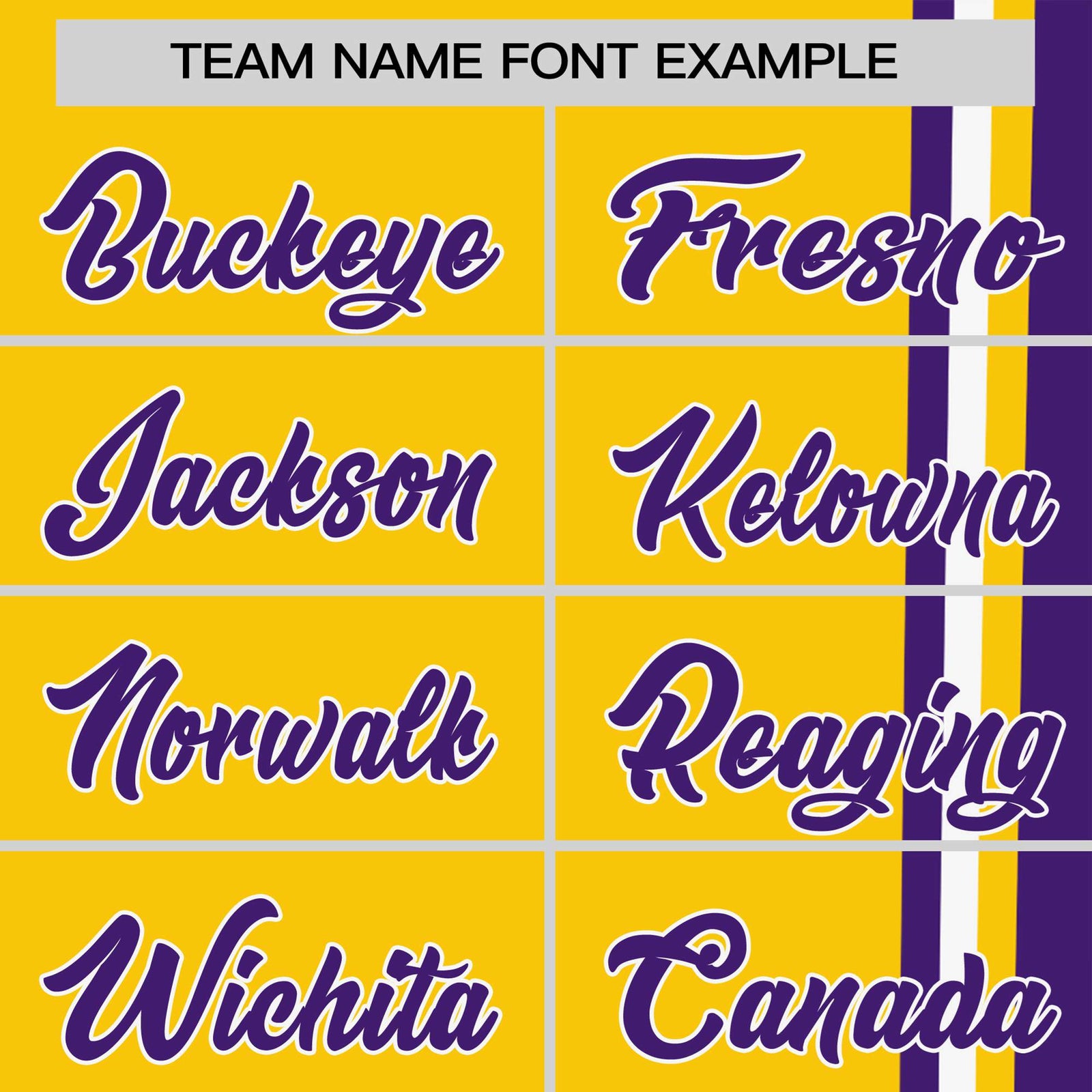 Custom Gold-01 Purple-White Crew neck Color Contrast Design T-Shirts