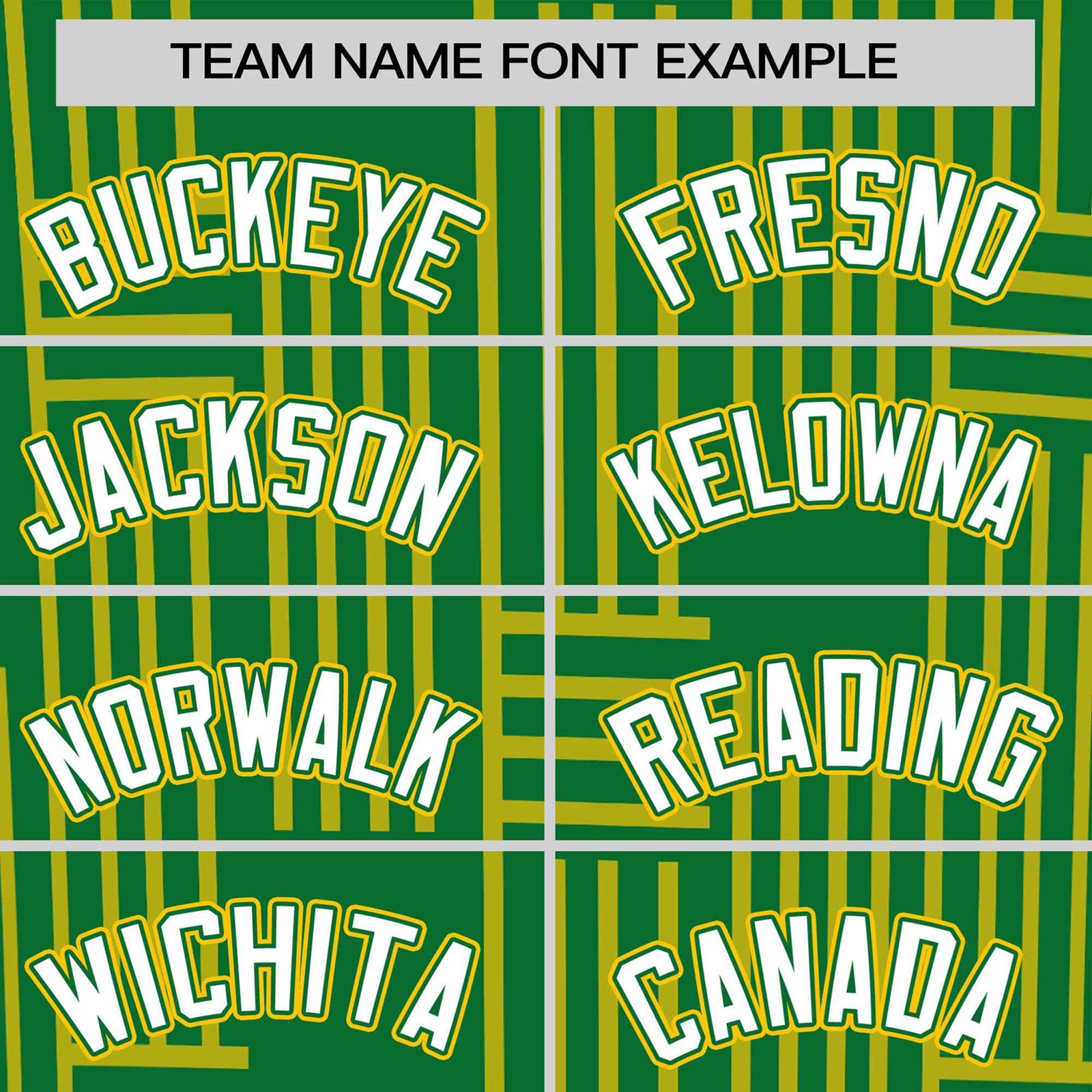 Custom Kelly Green-Gold 01 Personalized Line Pattern Performance T-Shirt