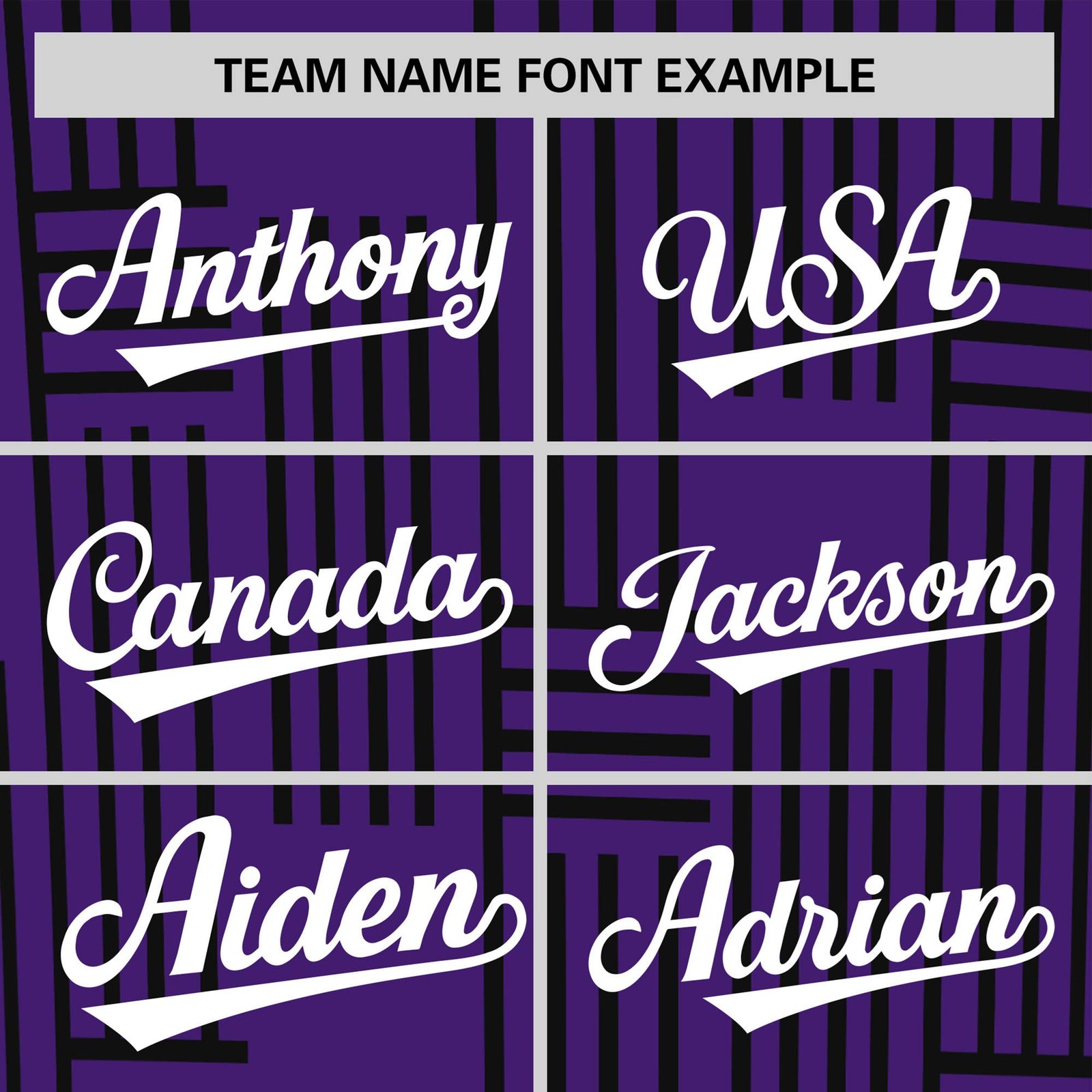 Custom Purple Black Personalized Line Pattern Performance T-Shirt