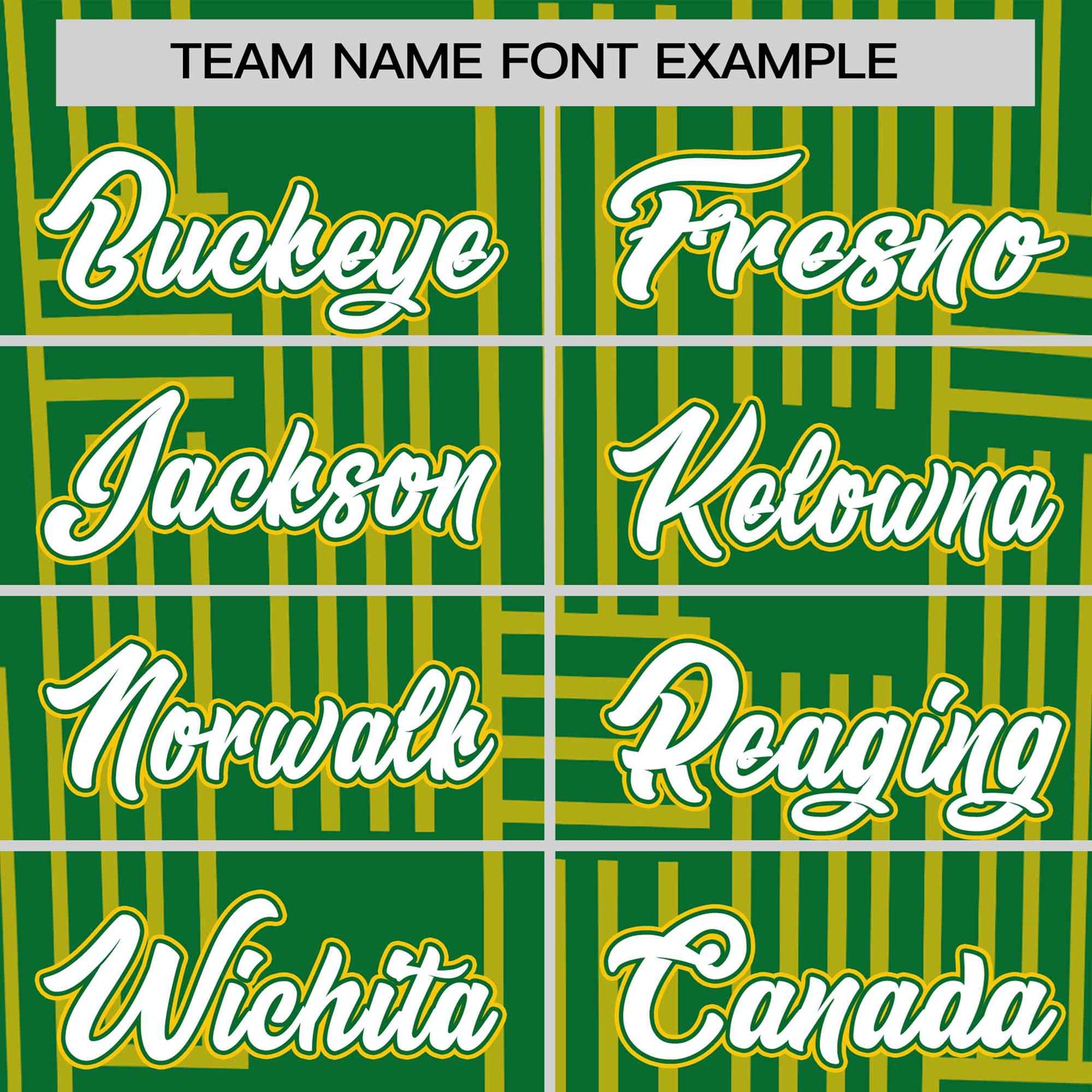 Custom Kelly Green-Gold 01 Personalized Line Pattern Performance T-Shirt