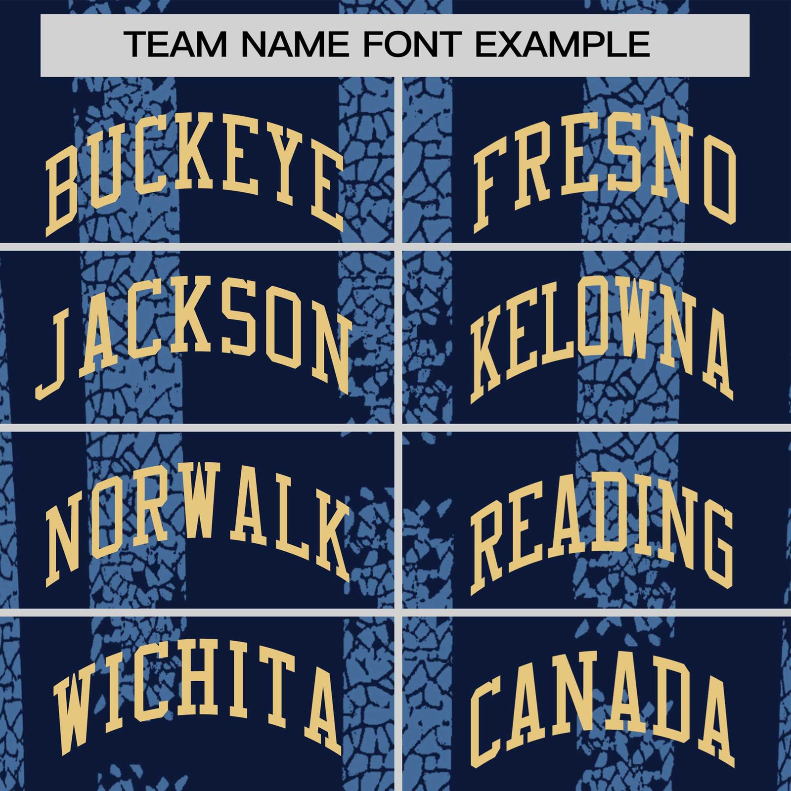 Custom Navy-Light Blue Personalized Chunky Striped Pattern Performance T-Shirt