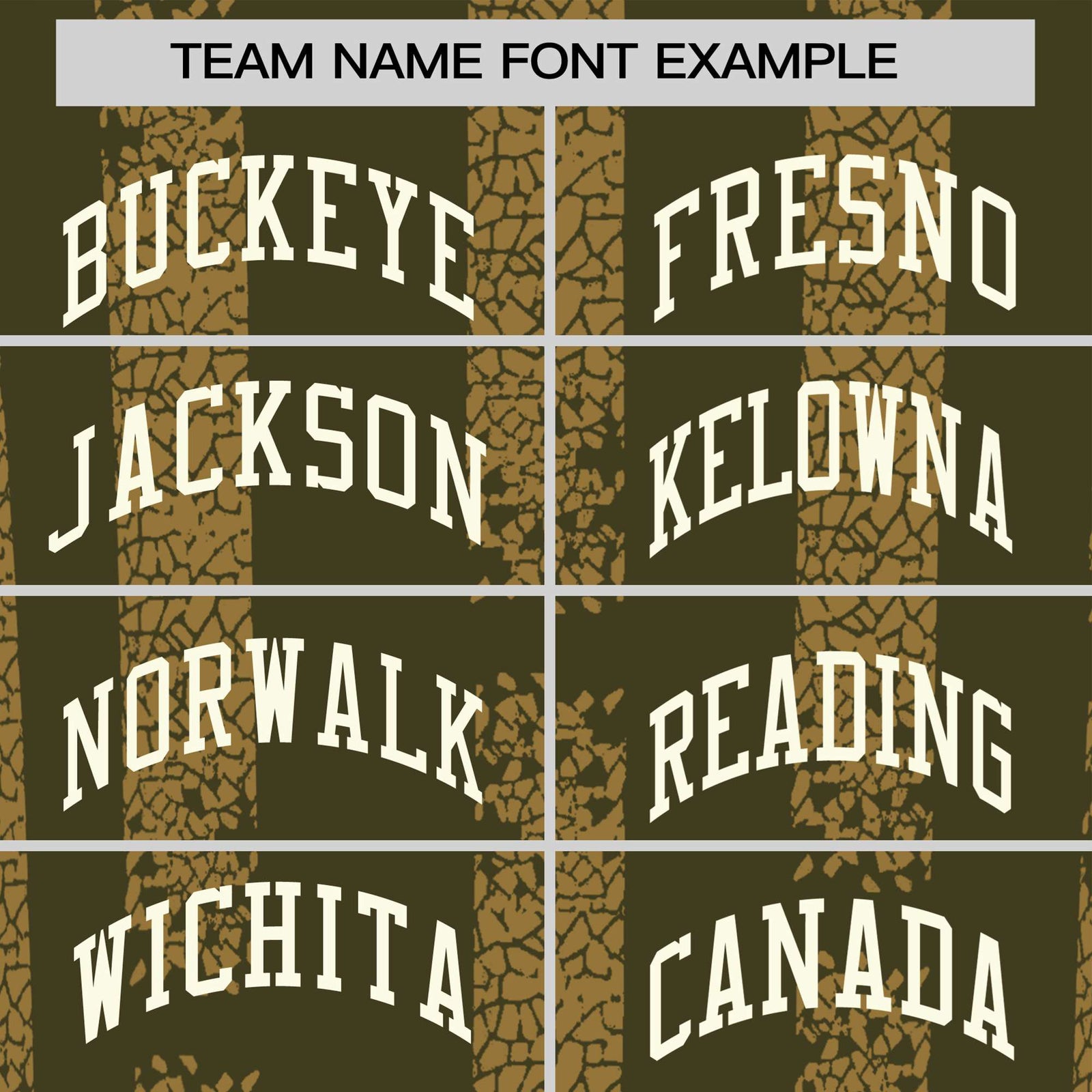 Custom Olive-Old Gold Personalized Chunky Striped Pattern Performance T-Shirt