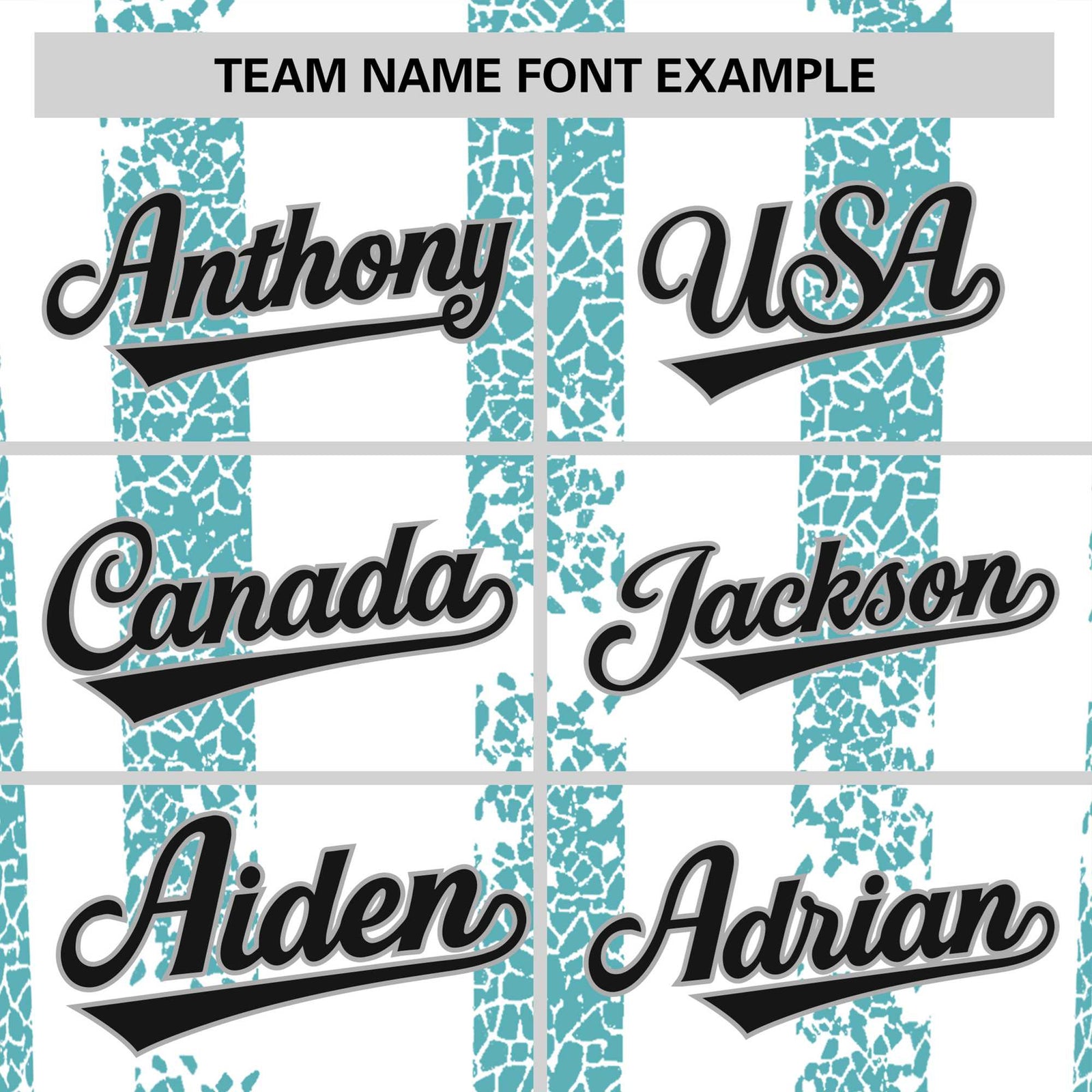 Custom White Aqua Personalized Chunky Striped Pattern Performance T-Shirt