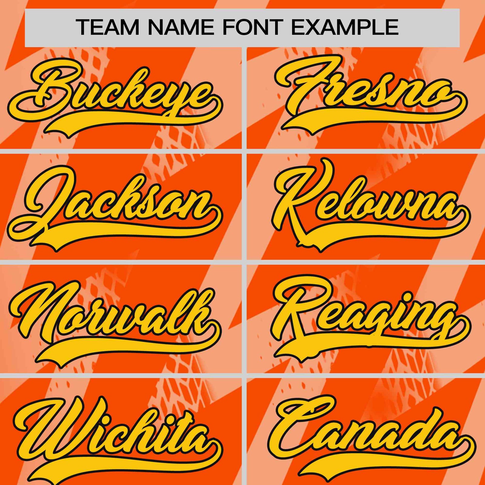 Custom Orange Crew neck Wheel Triangle Design Performance T-Shirt