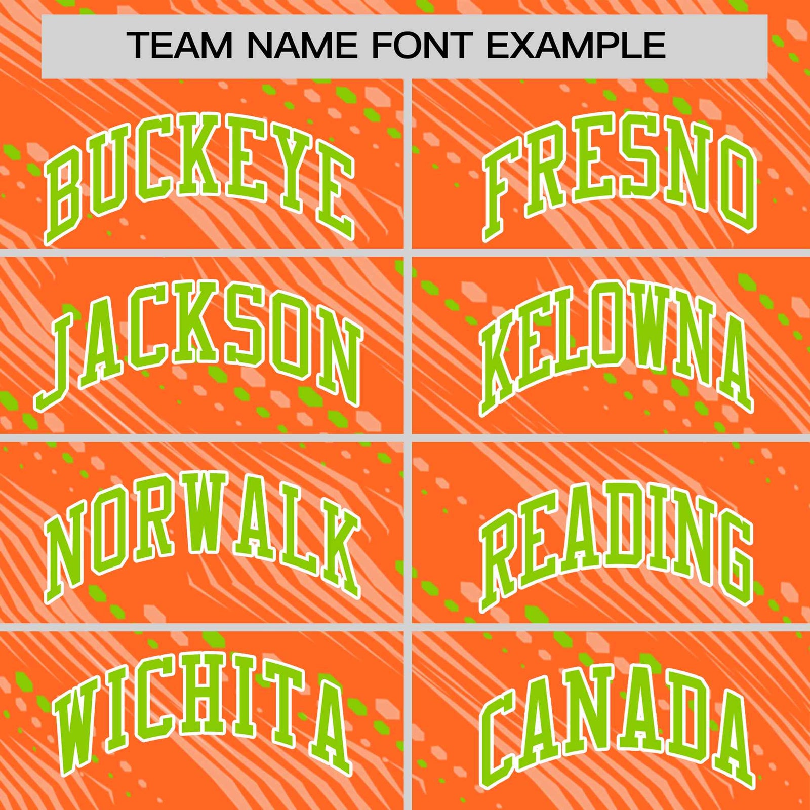 Custom Orange Neon Green Personalized Dotted Line Graffiti Pattern Performance T-Shirt