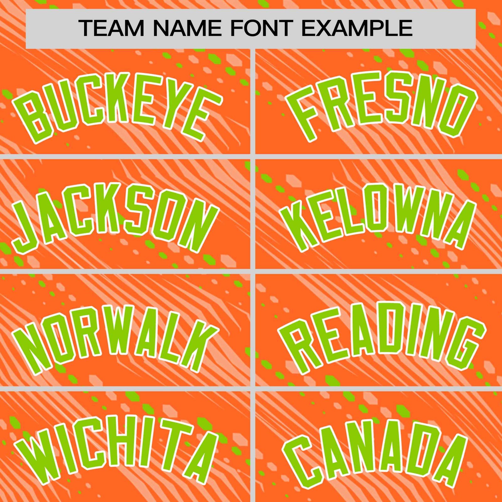 Custom Orange Neon Green Personalized Dotted Line Graffiti Pattern Performance T-Shirt