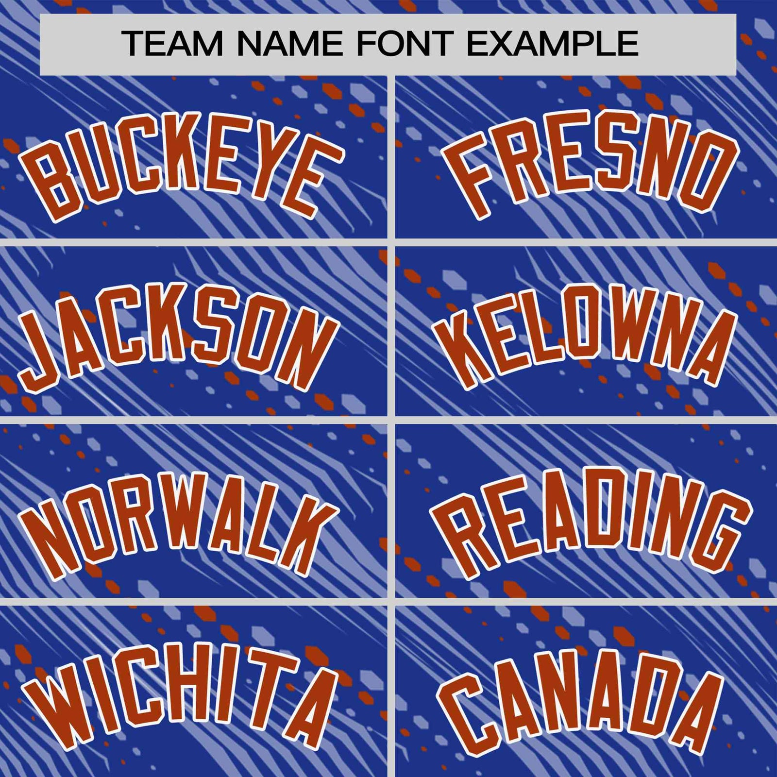 Custom Royal Blue Texas Orange Personalized Dotted Line Graffiti Pattern Performance T-Shirt