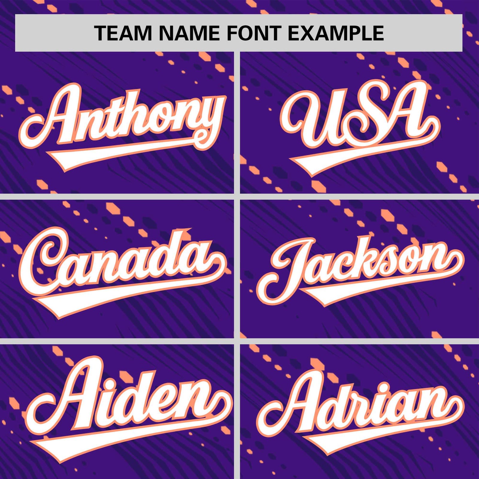 Custom Purple Orange Personalized Dotted Line Graffiti Pattern Performance T-Shirt