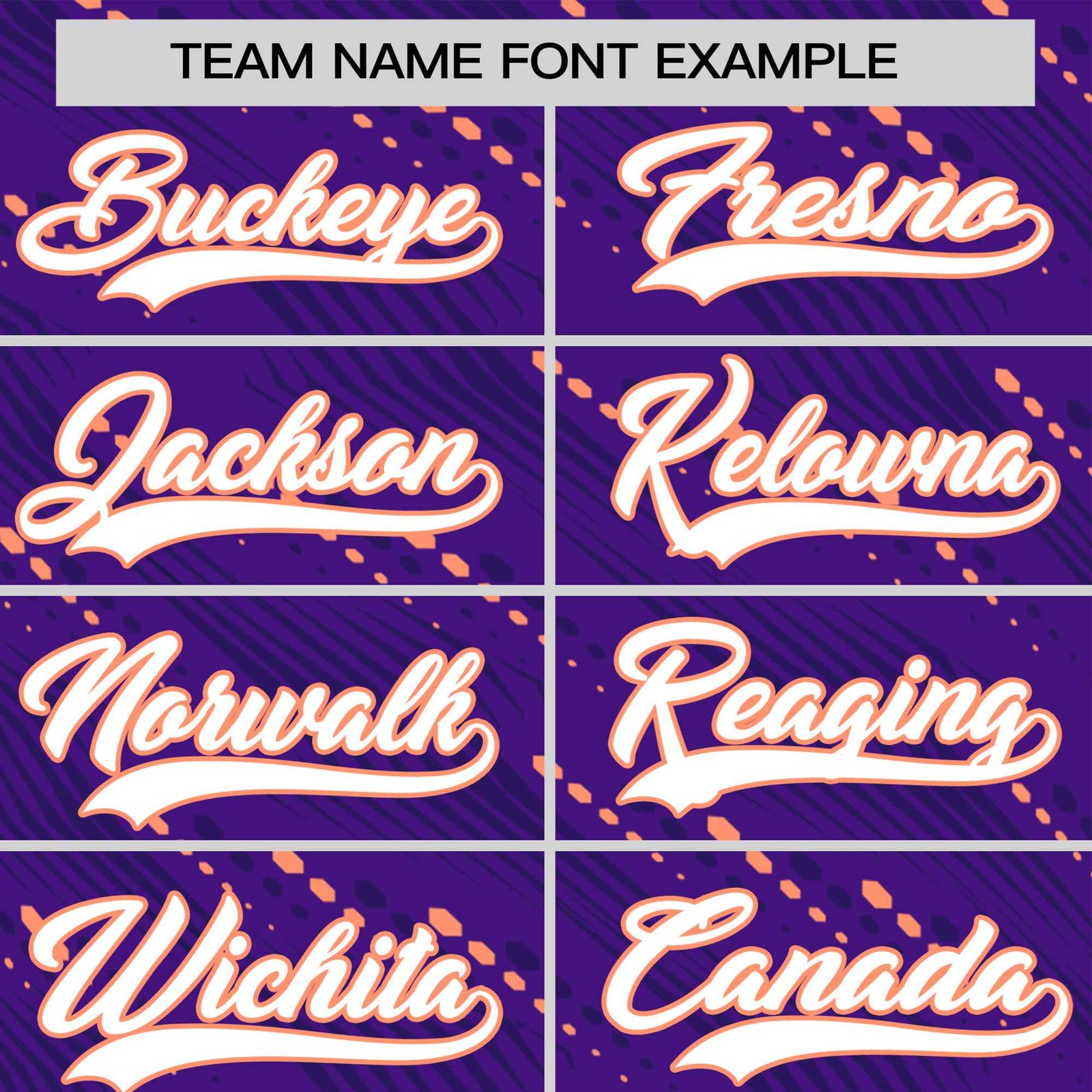 Custom Purple Orange Personalized Dotted Line Graffiti Pattern Performance T-Shirt