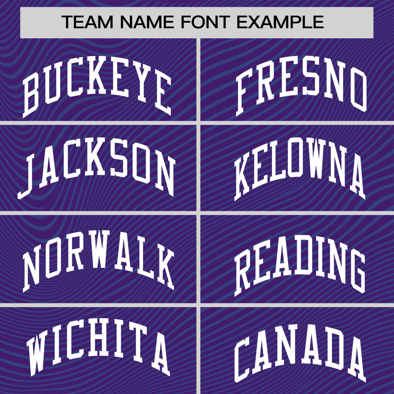 Custom Purple White Personalized High Wire Pattern Performance T-Shirt
