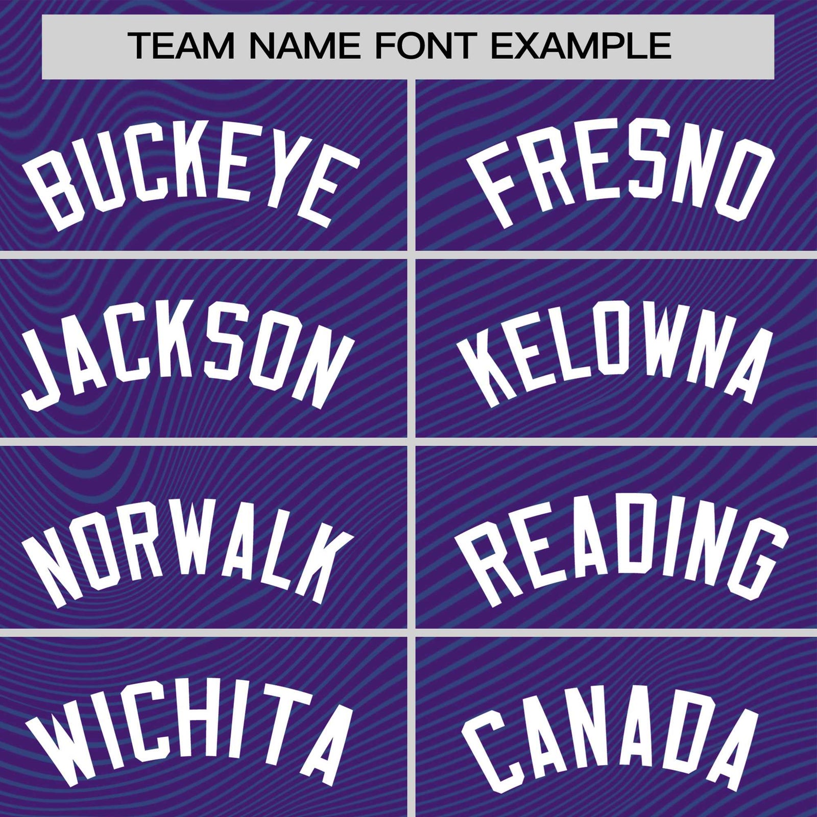 Custom Purple White Personalized High Wire Pattern Performance T-Shirt