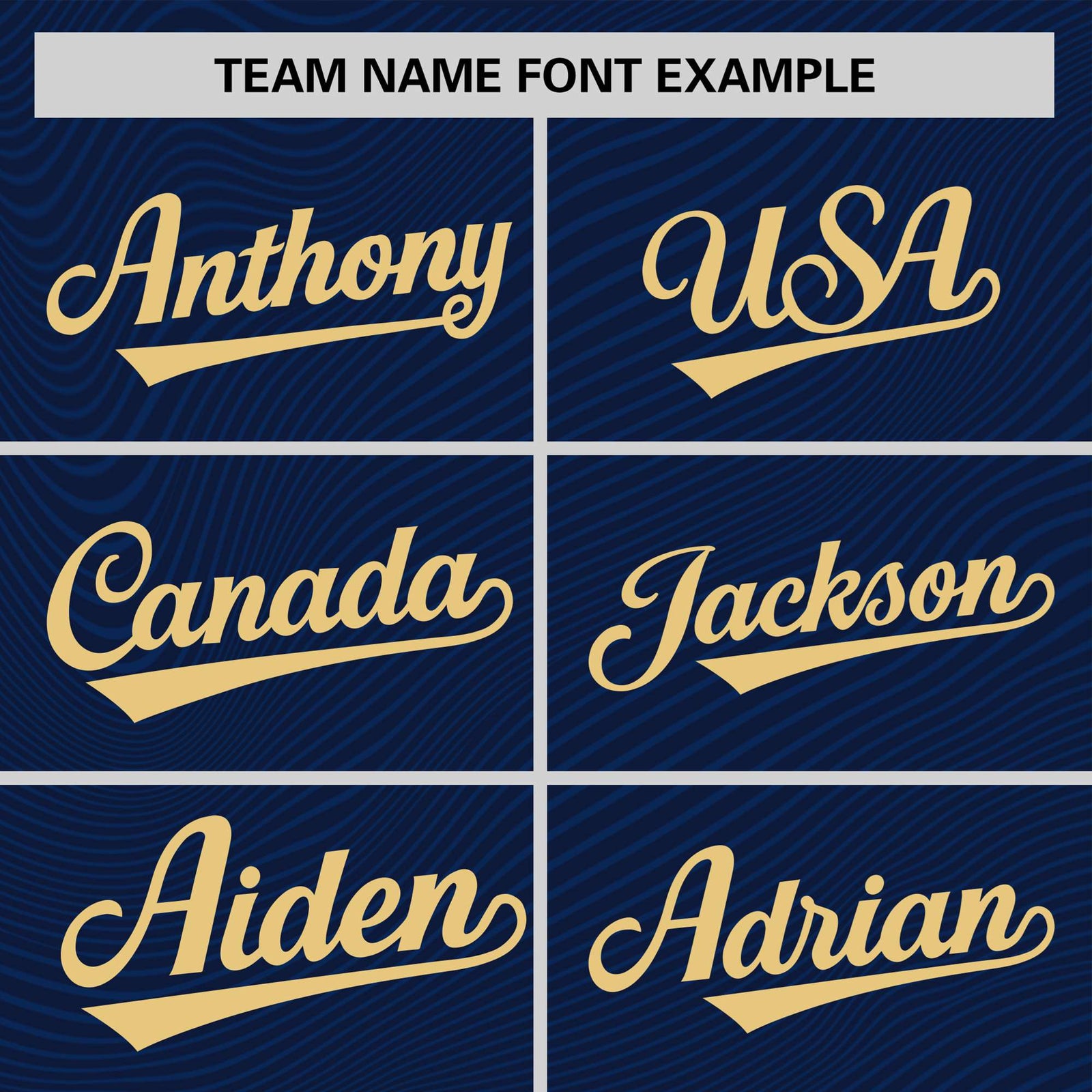 Custom Navy Old Gold Personalized High Wire Pattern Performance T-Shirt