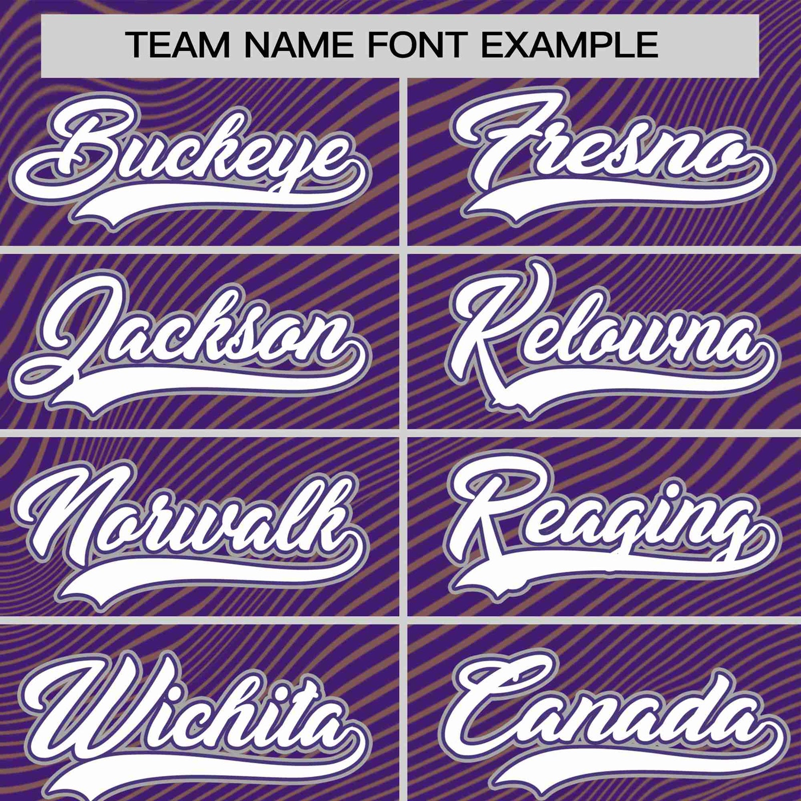Custom Purple White Personalized High Wire Pattern Performance T-Shirt