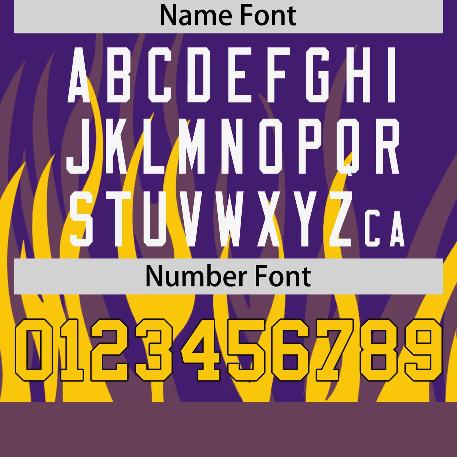 Custom Purple Old Gold 3D Pattern Design Flame Performance T-Shirt