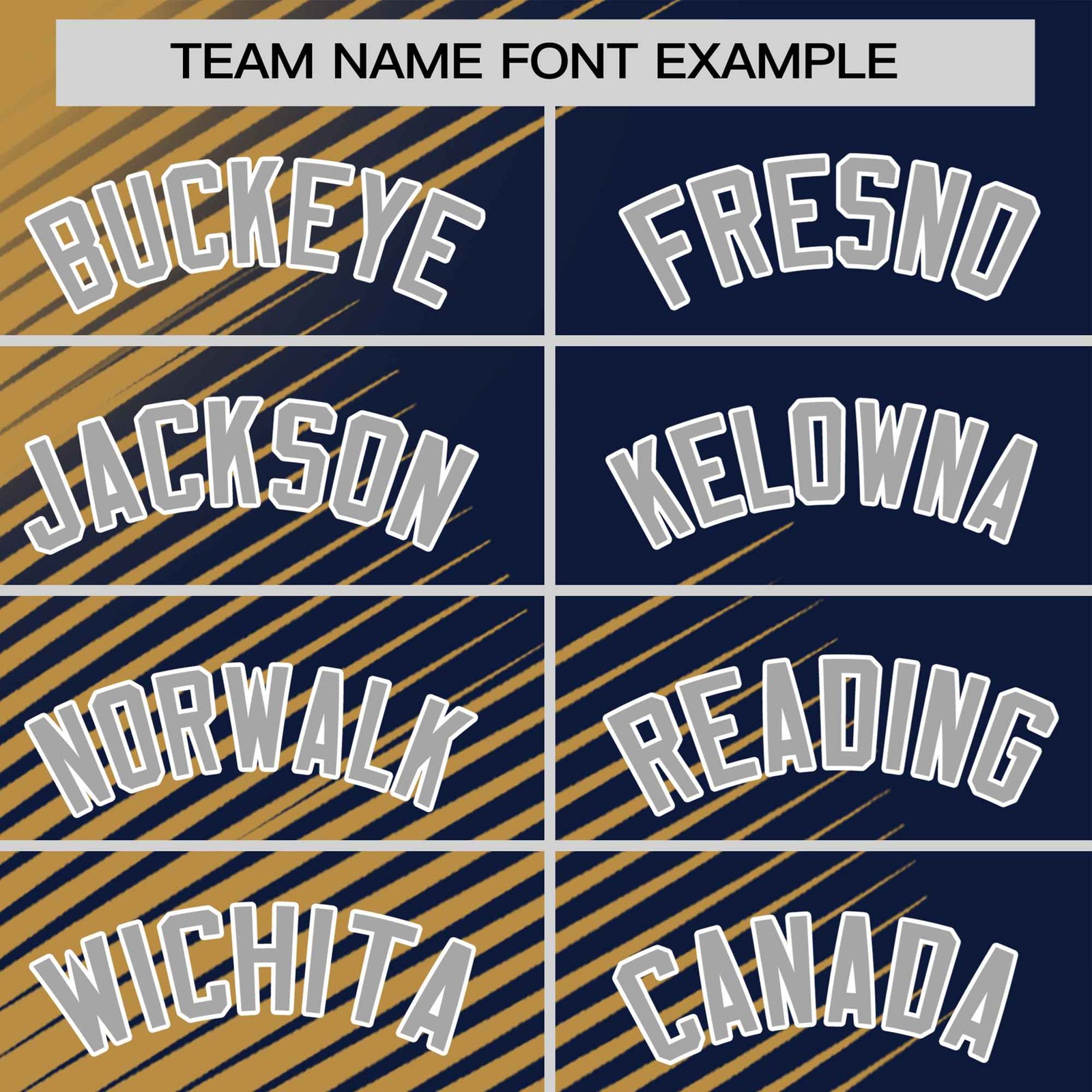 Custom Navy Old Gold 3D Pattern Design Gradient Slope Shapes Performance T-Shirt