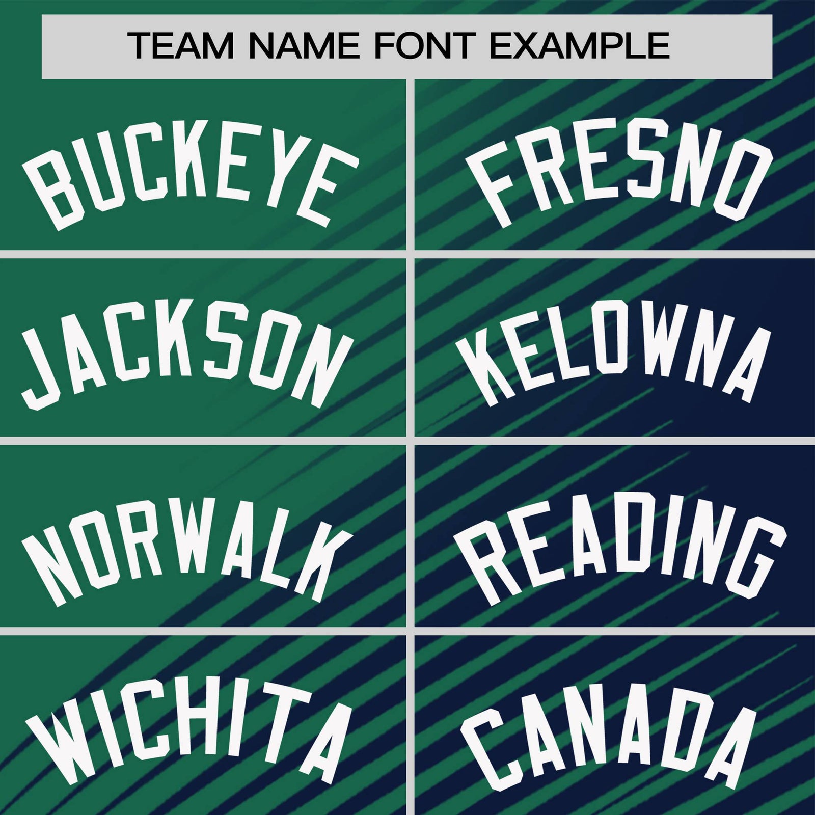 Custom Teal Navy 3D Pattern Design Gradient Slope Shapes Performance T-Shirt