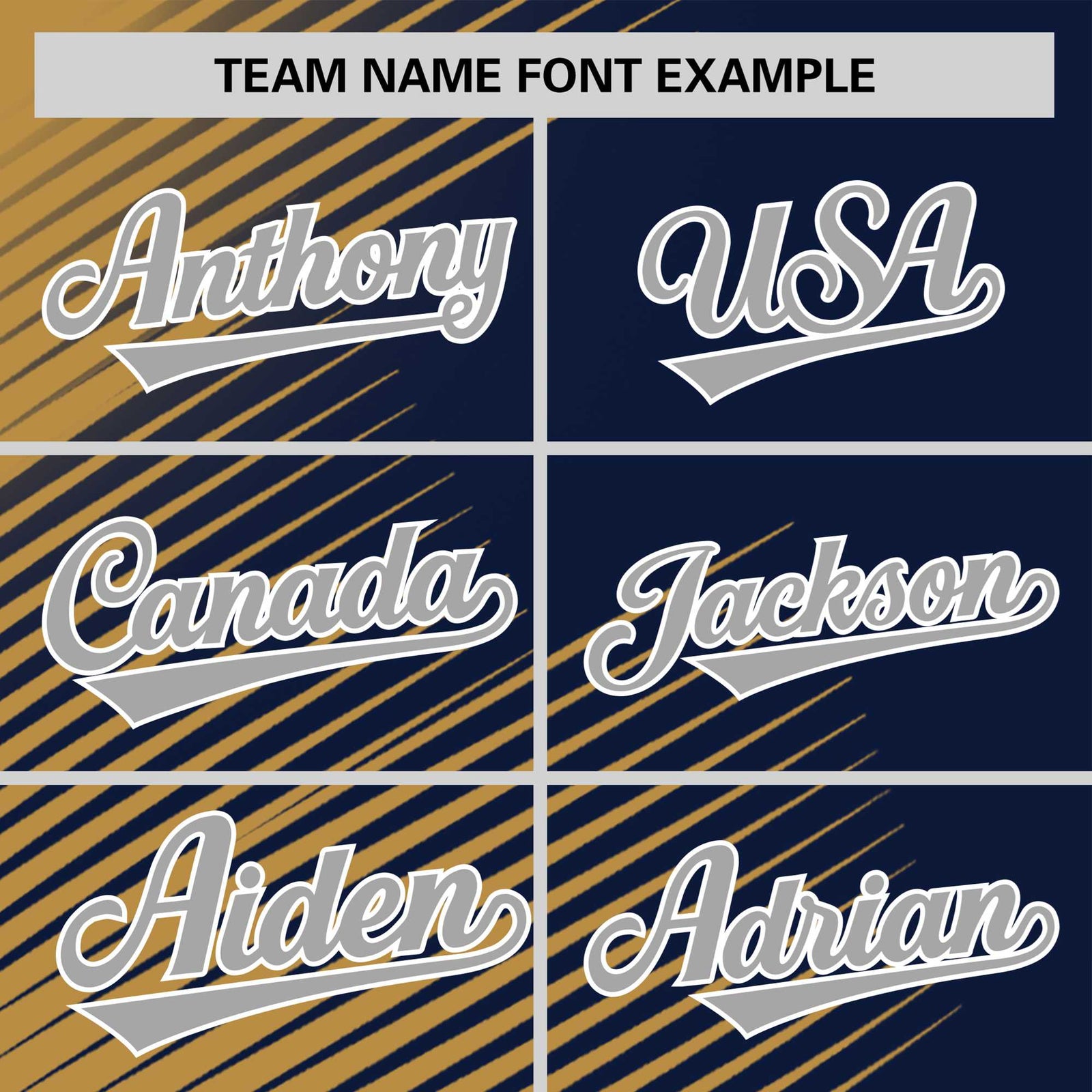 Custom Navy Old Gold 3D Pattern Design Gradient Slope Shapes Performance T-Shirt