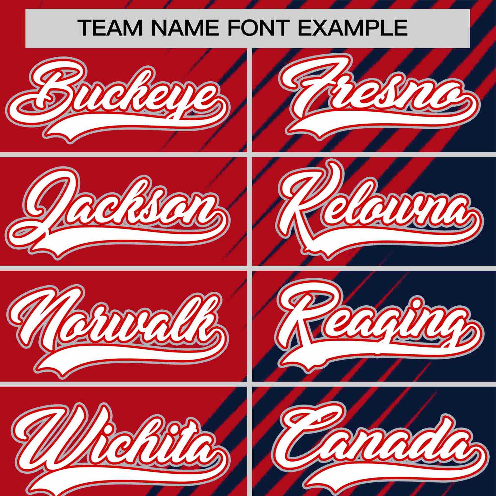 Custom Navy Red 3D Pattern Design Gradient Slope Shapes Performance T-Shirt