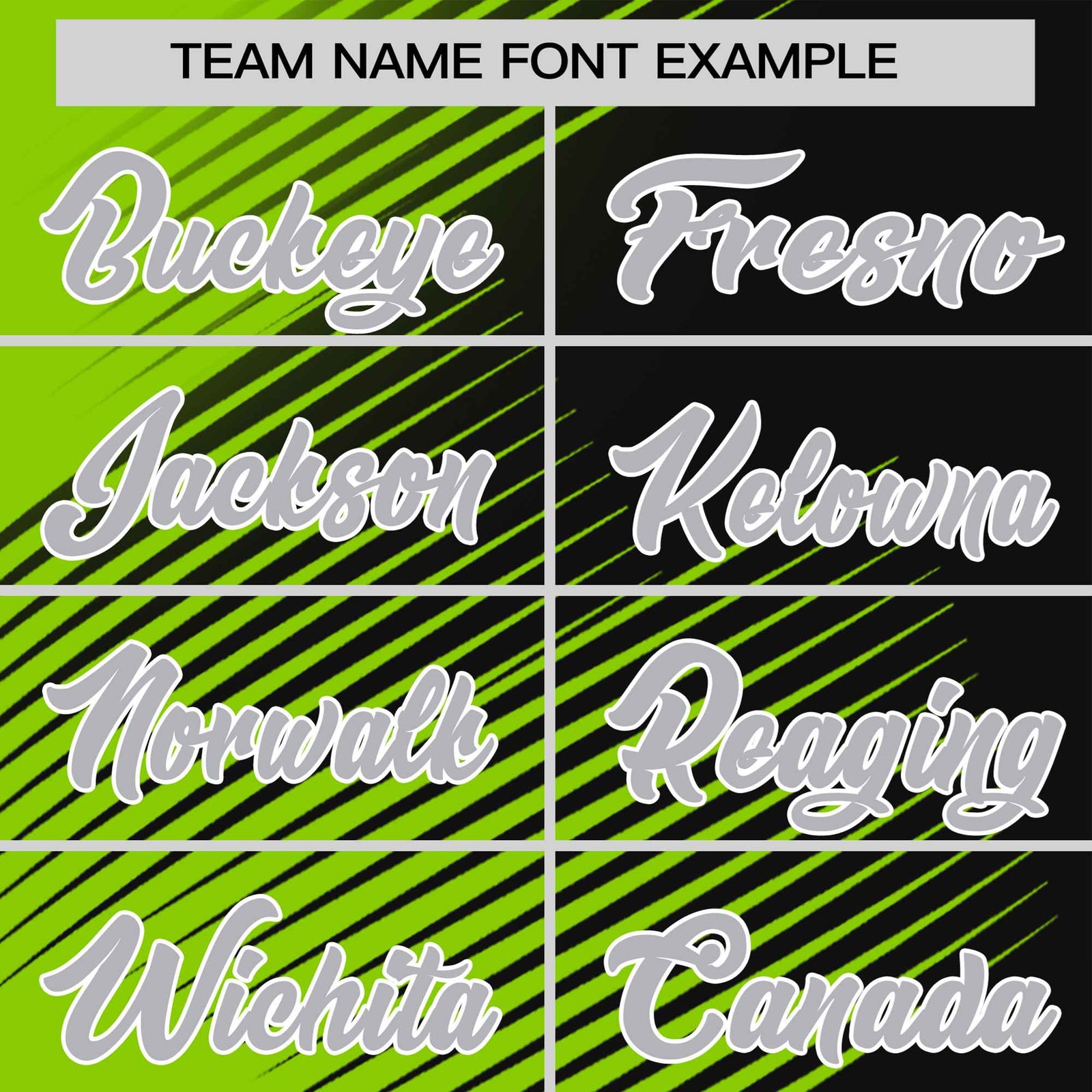 Custom Black Neon Green 3D Pattern Design Gradient Slope Shapes Performance T-Shirt