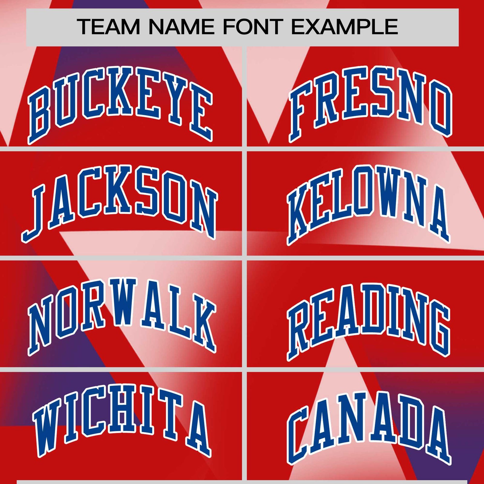 Custom Red White-Royal Blue Personalized Triangular Pattern Performance T-Shirt