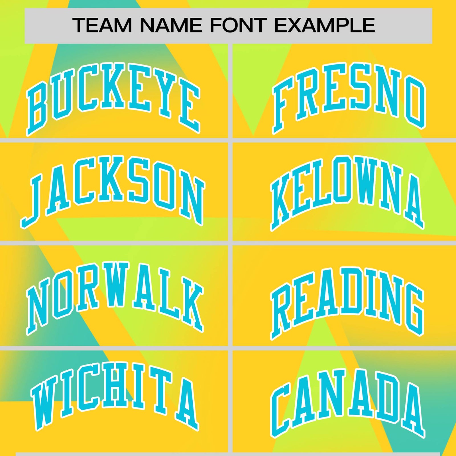 Custom Yellow Fluorescent Green-Aqua Personalized Triangular Pattern Performance T-Shirt