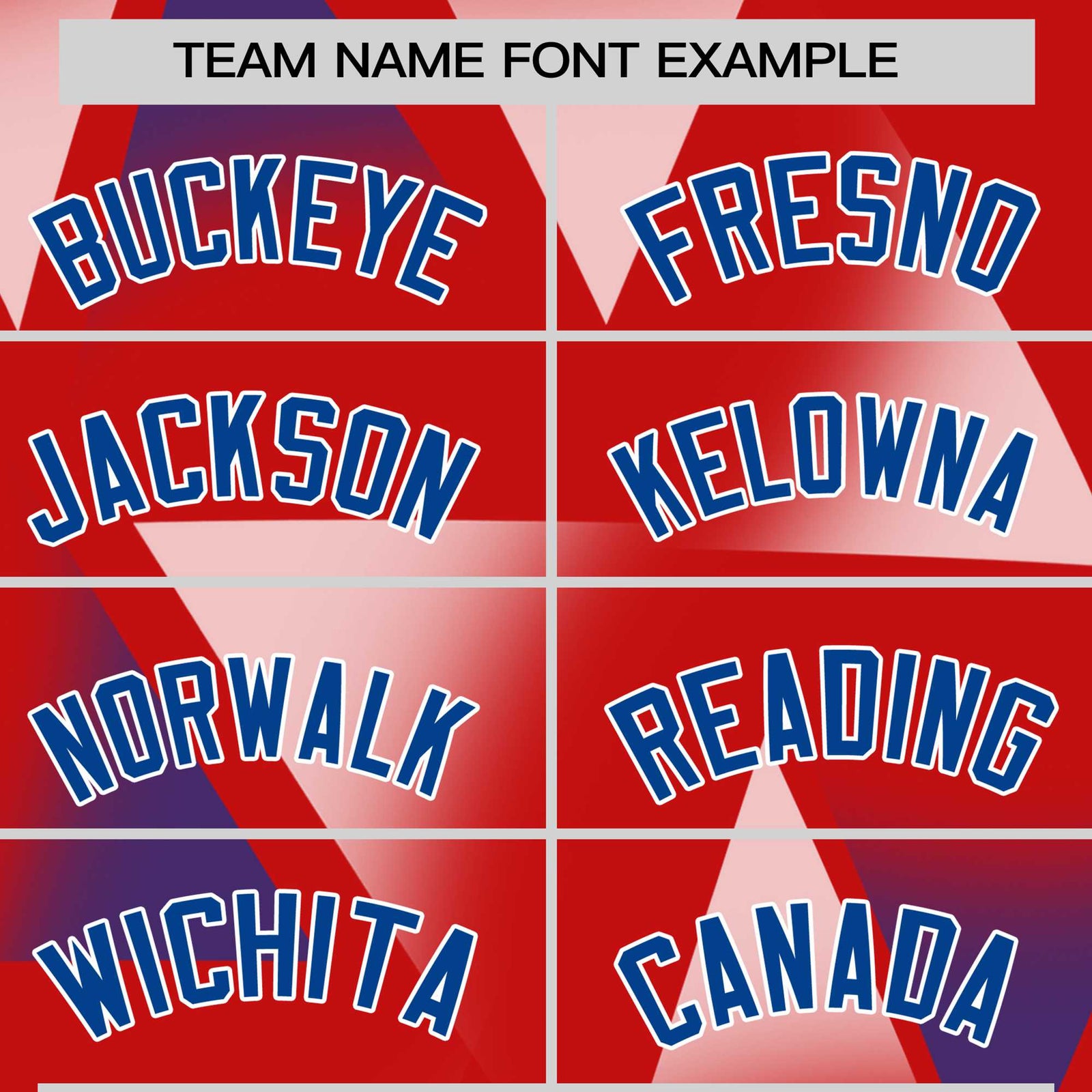 Custom Red White-Royal Blue Personalized Triangular Pattern Performance T-Shirt