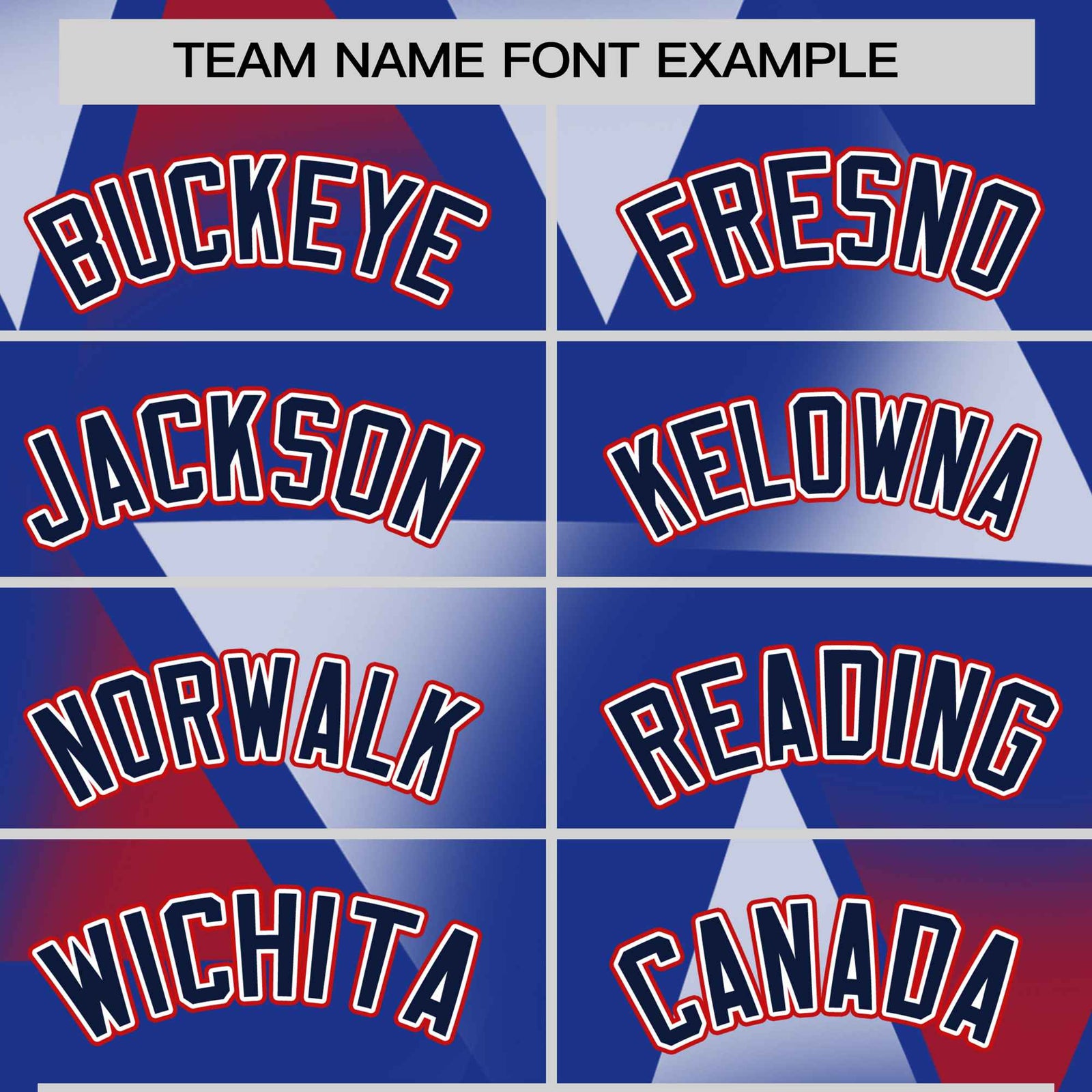 Custom Royal Blue Crimson-Navy Personalized Triangular Pattern Performance T-Shirt