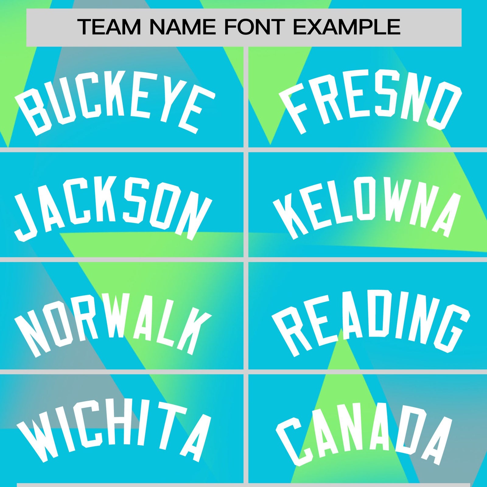 Custom Aqua Neon Green-White Personalized Triangular Pattern Performance T-Shirt