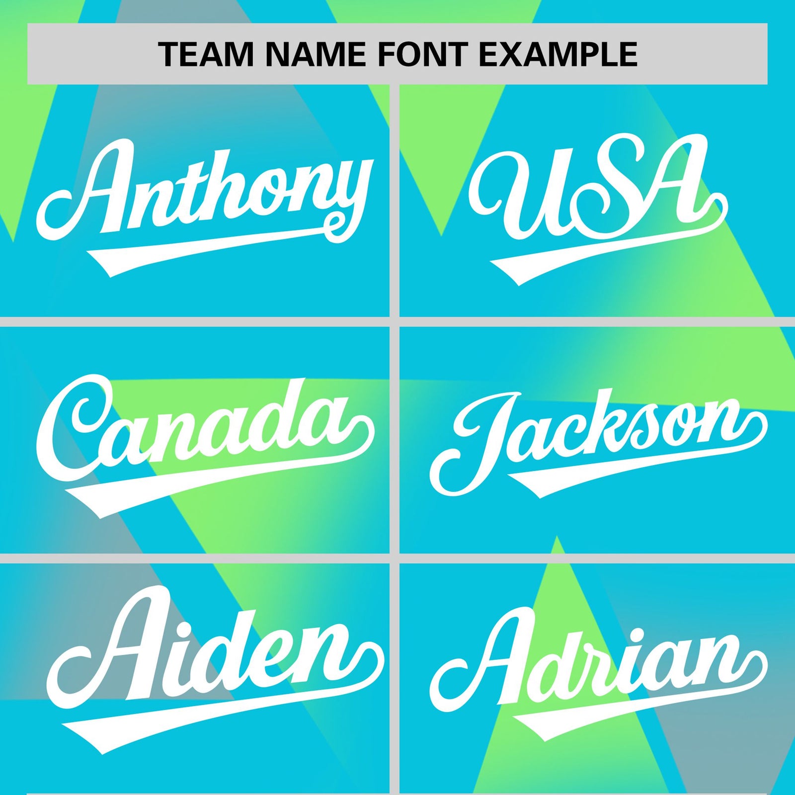 Custom Aqua Neon Green-White Personalized Triangular Pattern Performance T-Shirt