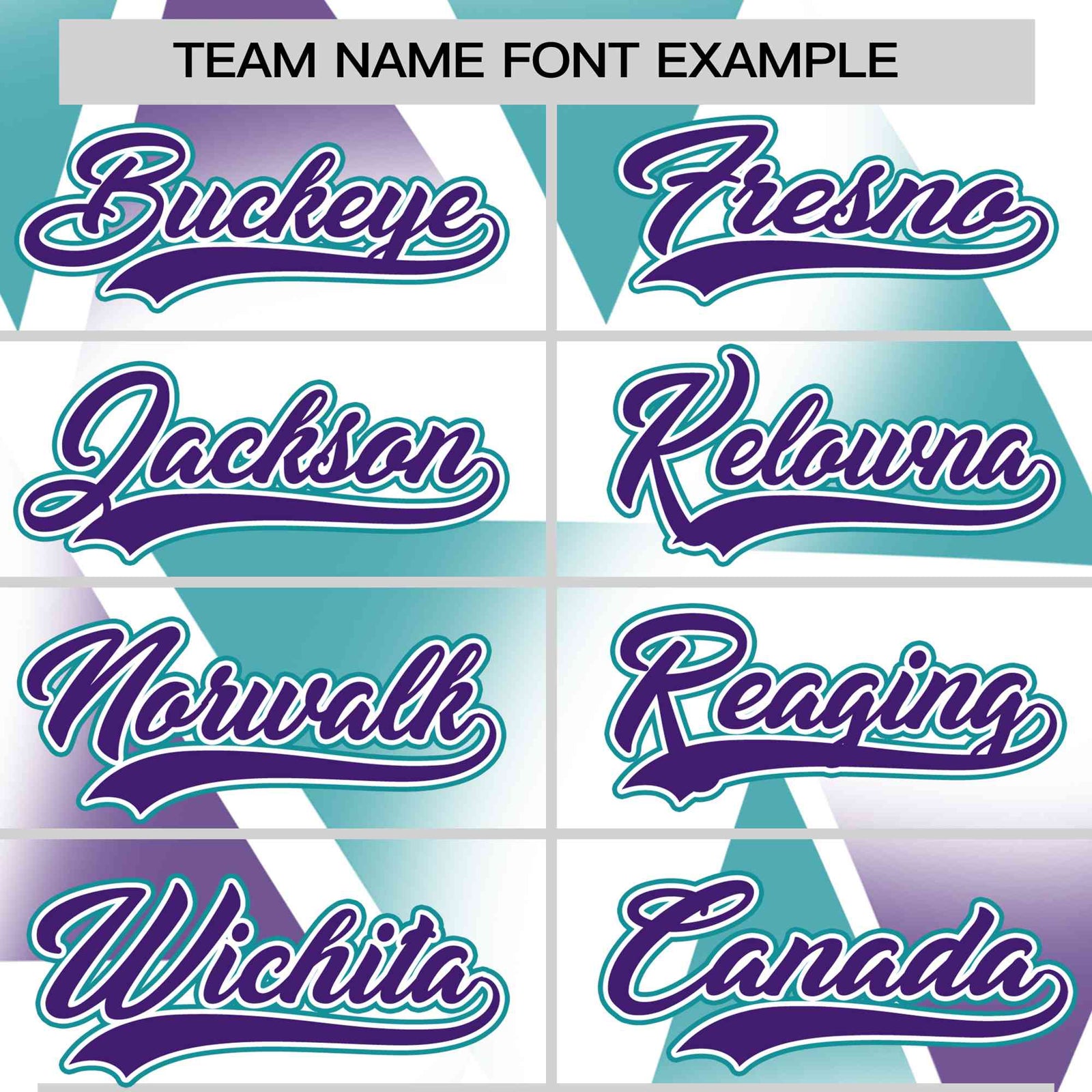 Custom White Aqua-Purple Personalized Triangular Pattern Performance T-Shirt