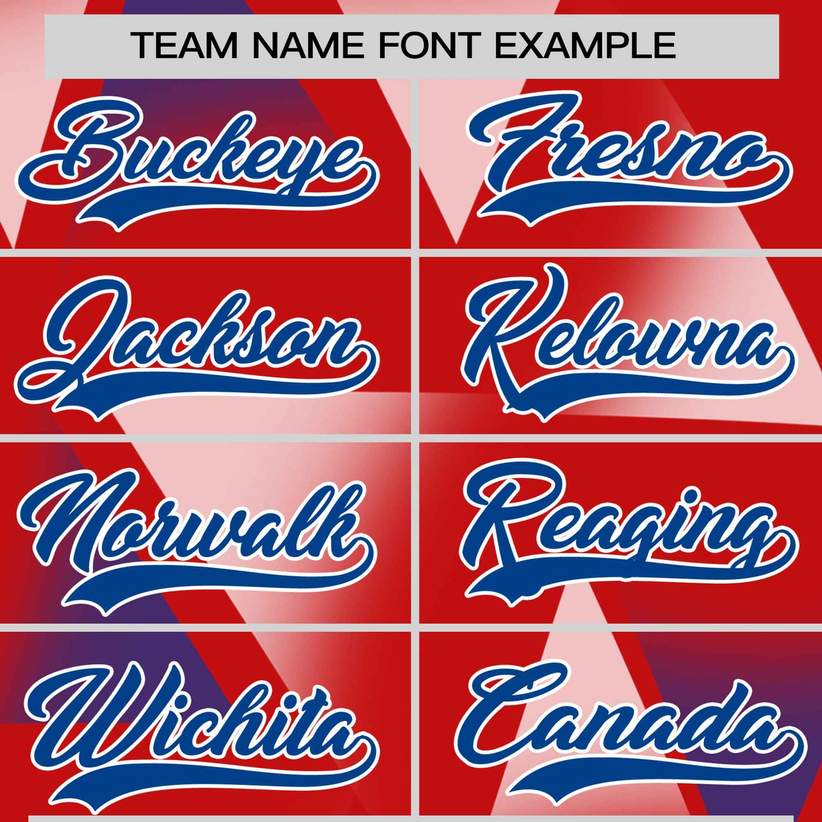 Custom Red White-Royal Blue Personalized Triangular Pattern Performance T-Shirt