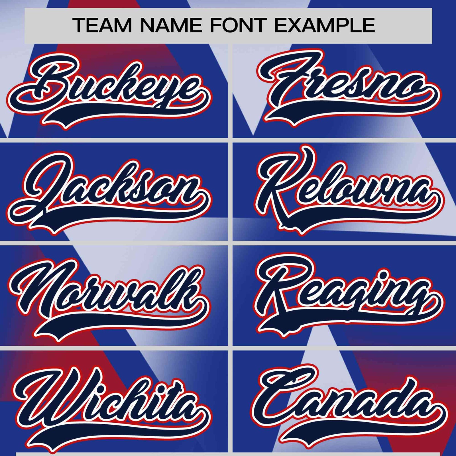 Custom Royal Blue Crimson-Navy Personalized Triangular Pattern Performance T-Shirt