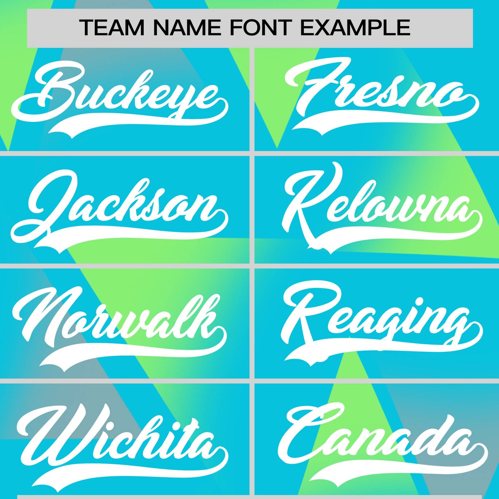 Custom Aqua Neon Green-White Personalized Triangular Pattern Performance T-Shirt