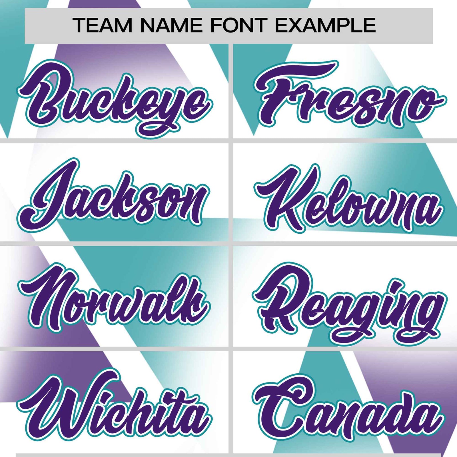 Custom White Aqua-Purple Personalized Triangular Pattern Performance T-Shirt