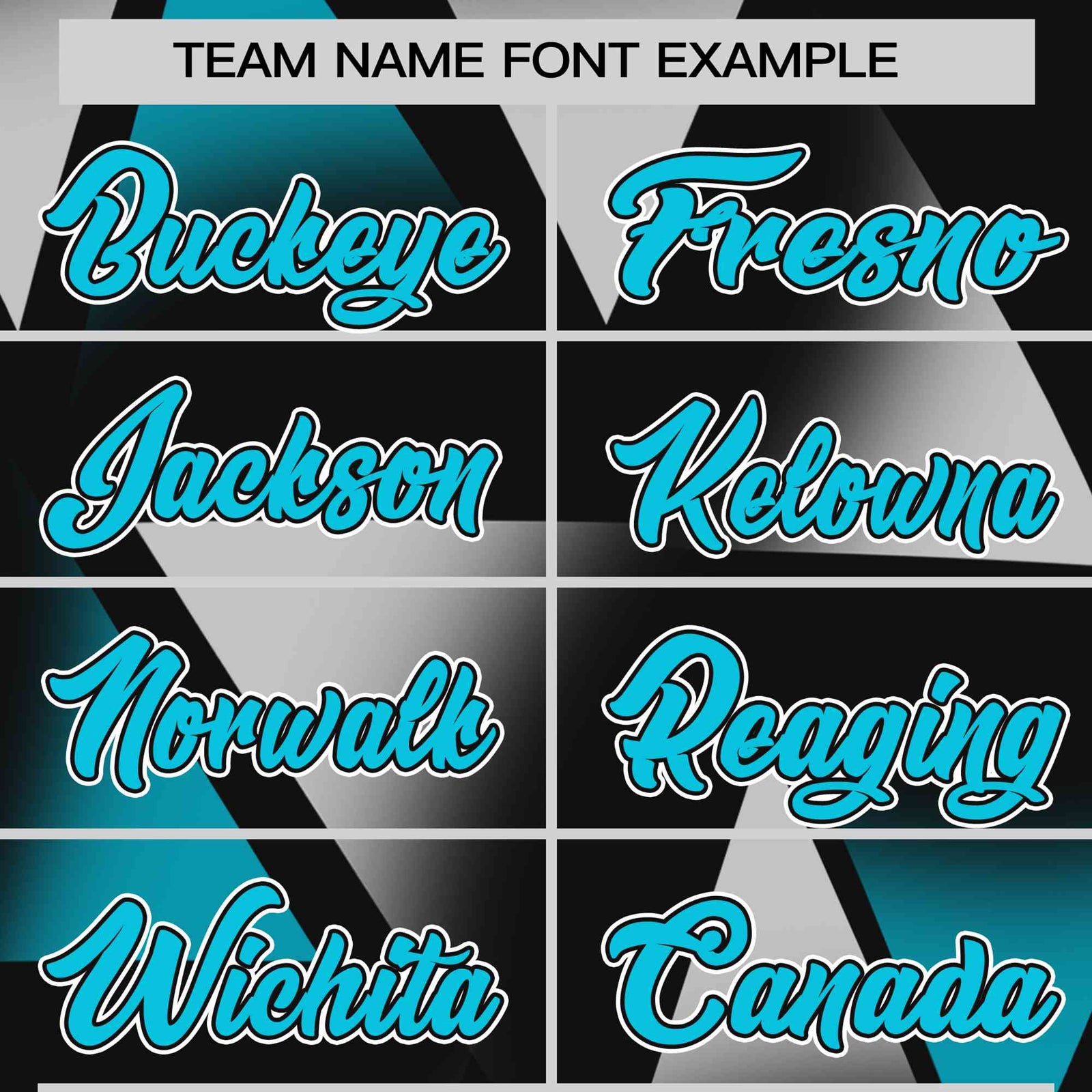 Custom Black White-Aqua Personalized Triangular Pattern Performance T-Shirt
