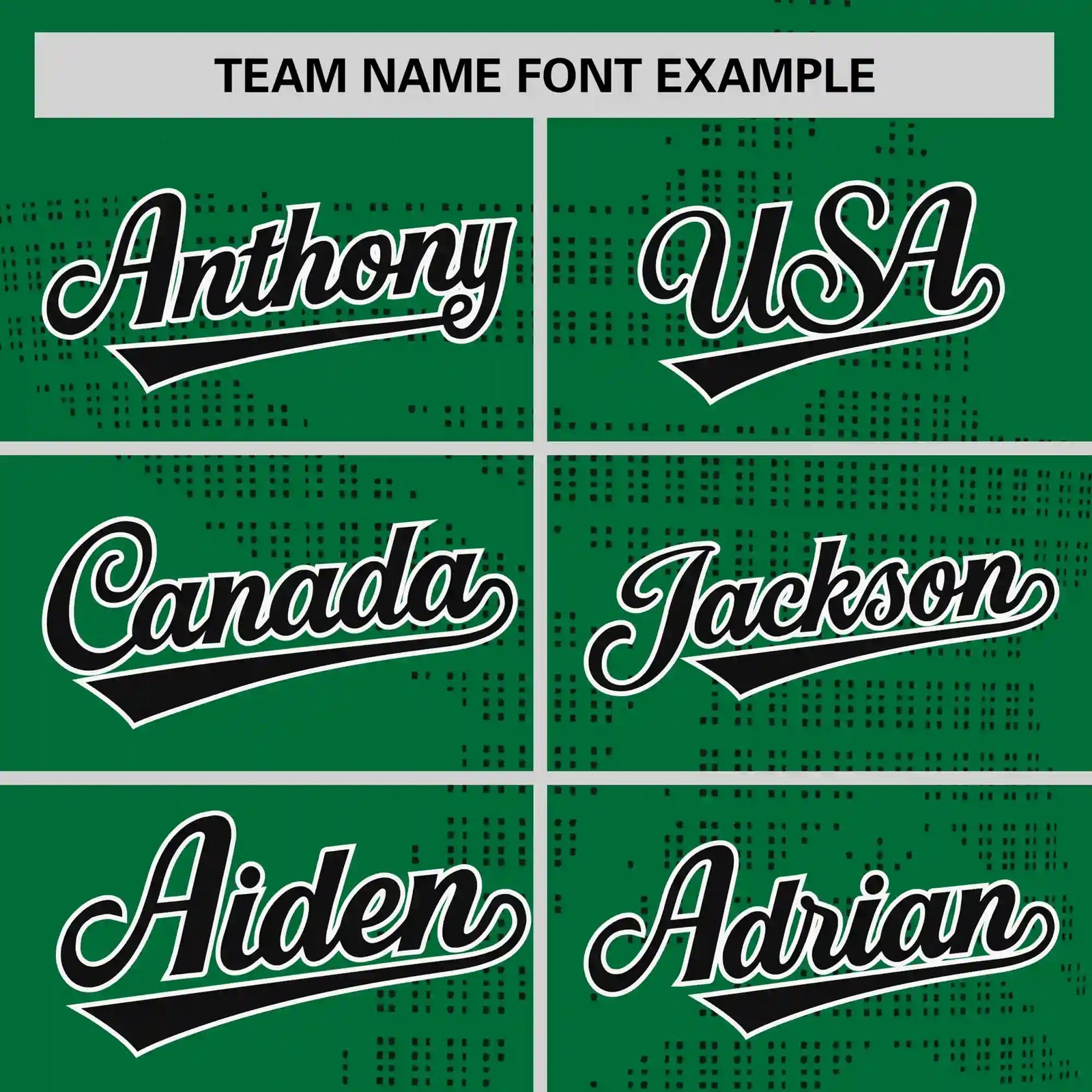 Custom Kelly Green Black Crew Neck Star Style Design Performance T-Shirt