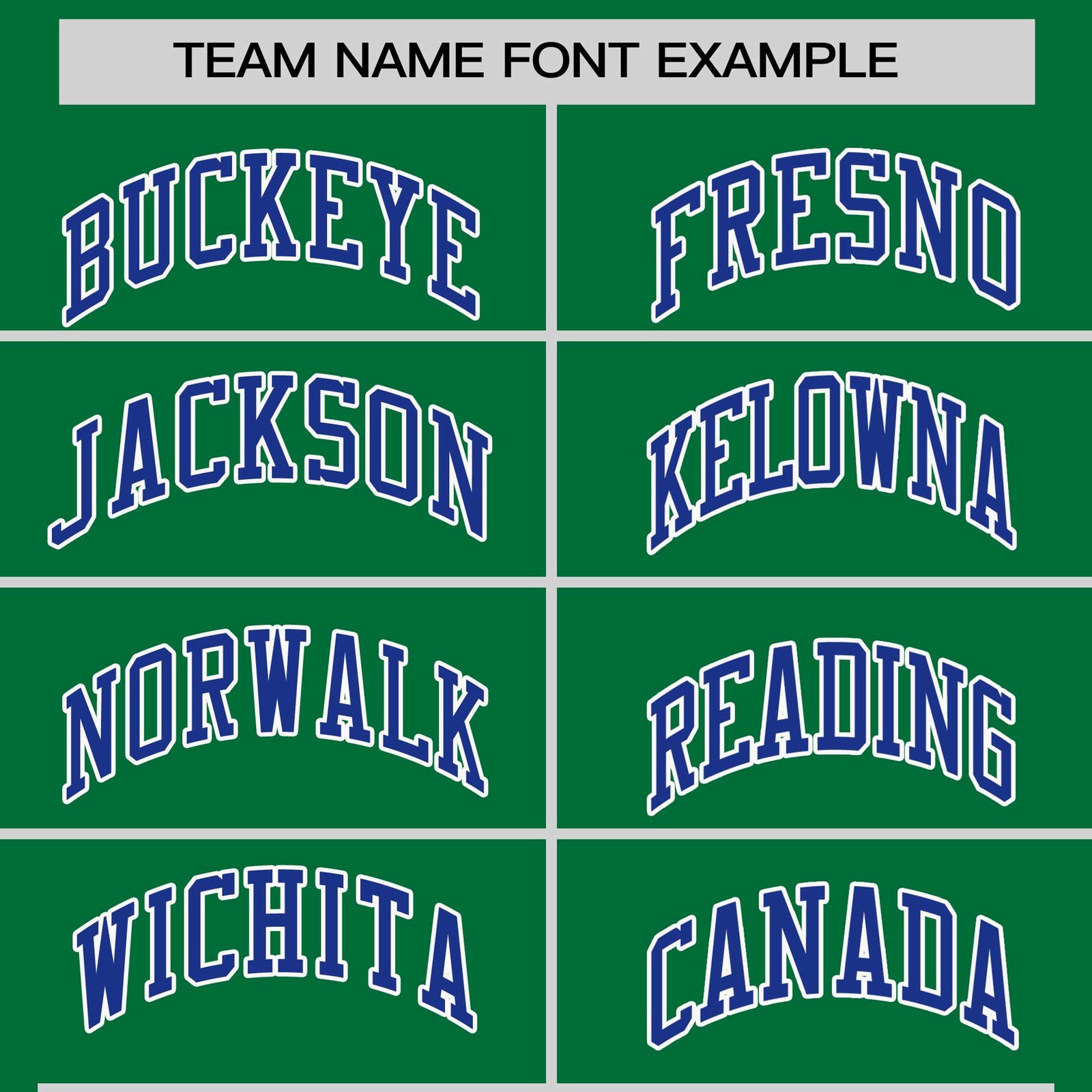 Custom Kelly Green White-Royal Blue Color Block Design Performance T-Shirt